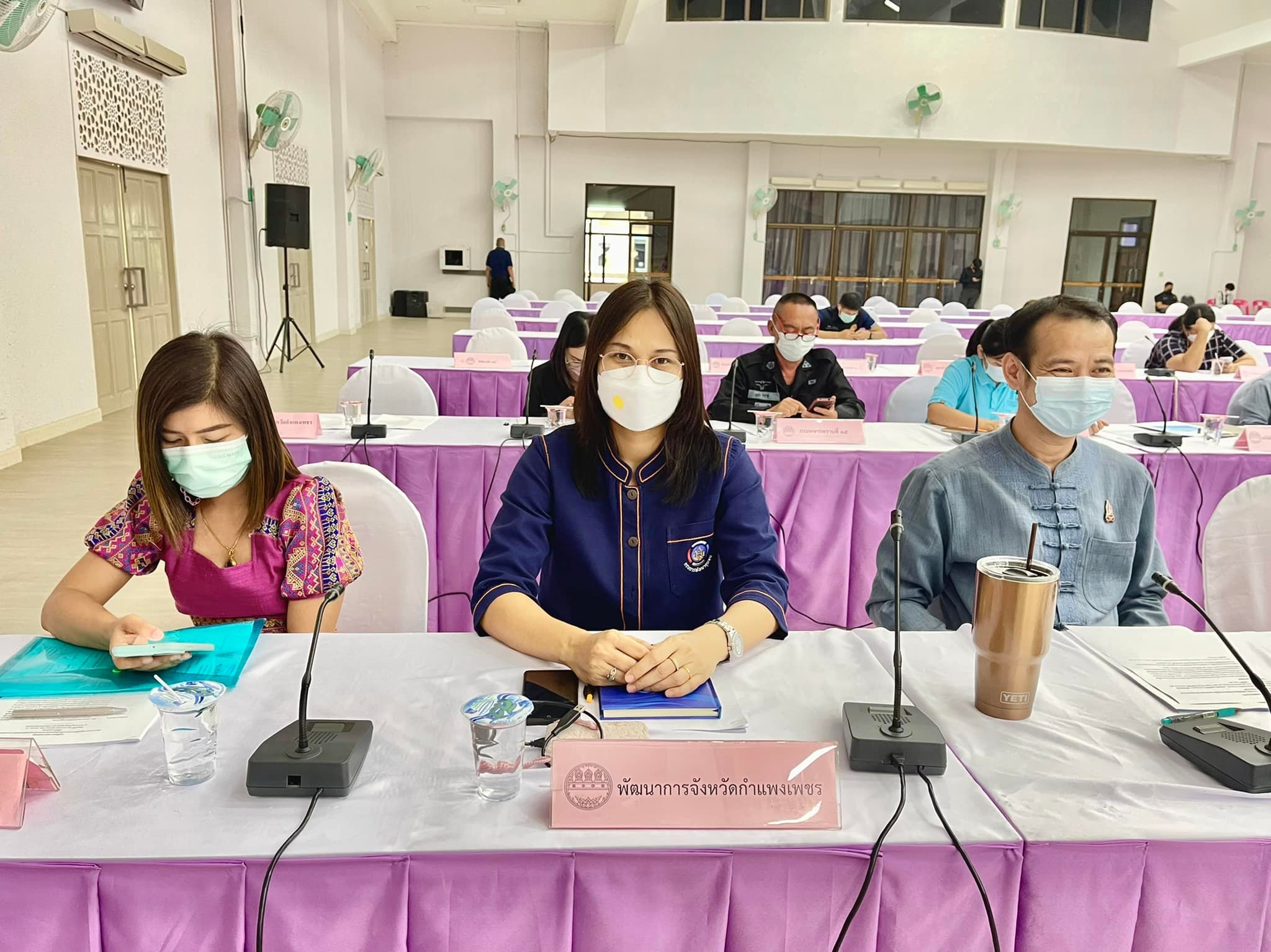 พช.กำแพงเพชร ร่วมการประชุมคณะกรรมการศูนย์อำนวยการป้องกันและปราบปรามยาเสพติด