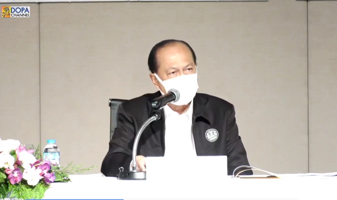กำแพงเพชร เมืองมรดกโลก : พช.กำแพงเพชร ร่วมรับชมการประชุมเชิงปฏิบัติการเพื่อซักซ้อมแนวทางการขับเคลื่อน ศูนย์อำนวยการขจัดความยากจนฯ