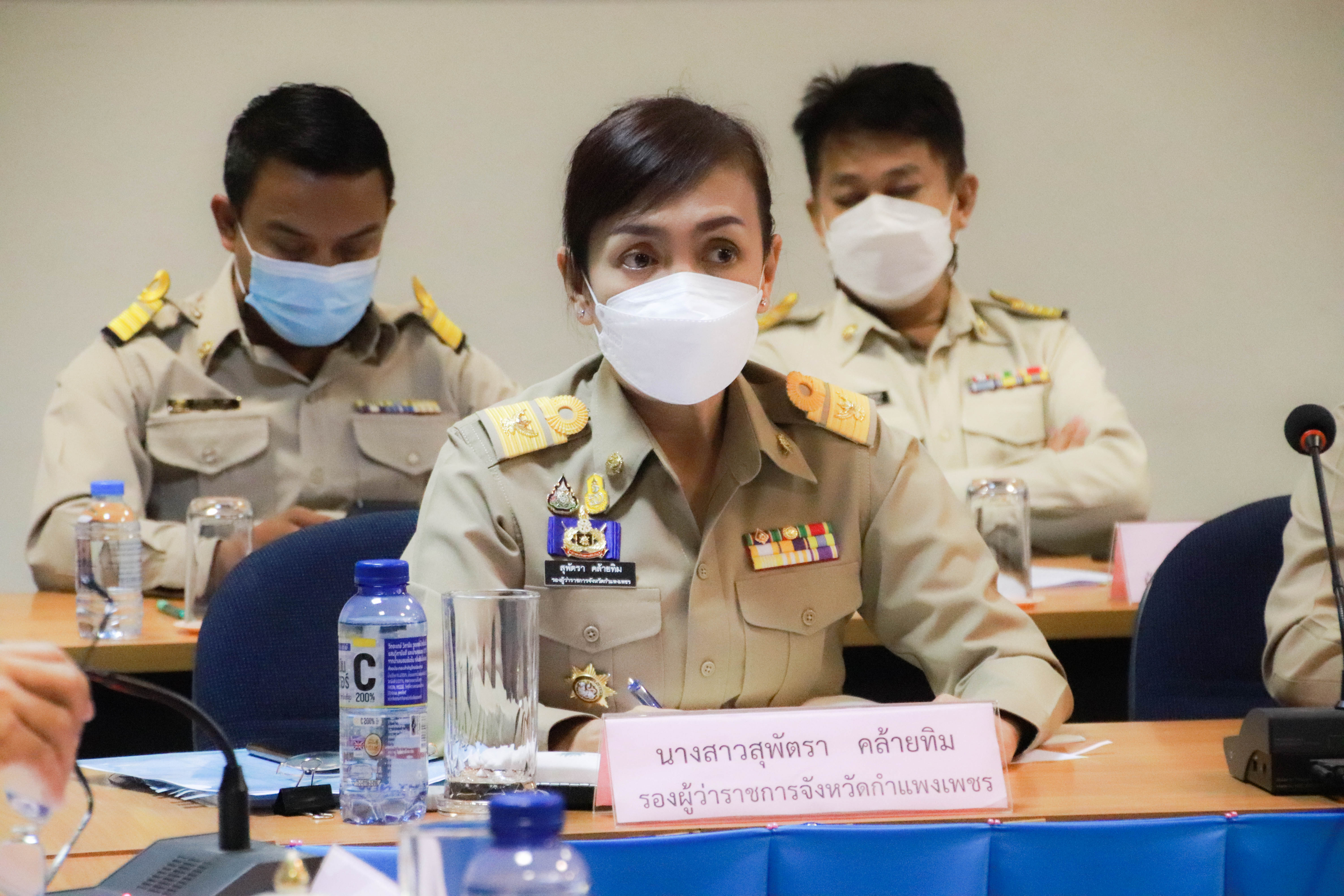 พช.กำแพงเพชร : ร่วมประชุมข้าราชการจังหวัดกำแพงเพชร