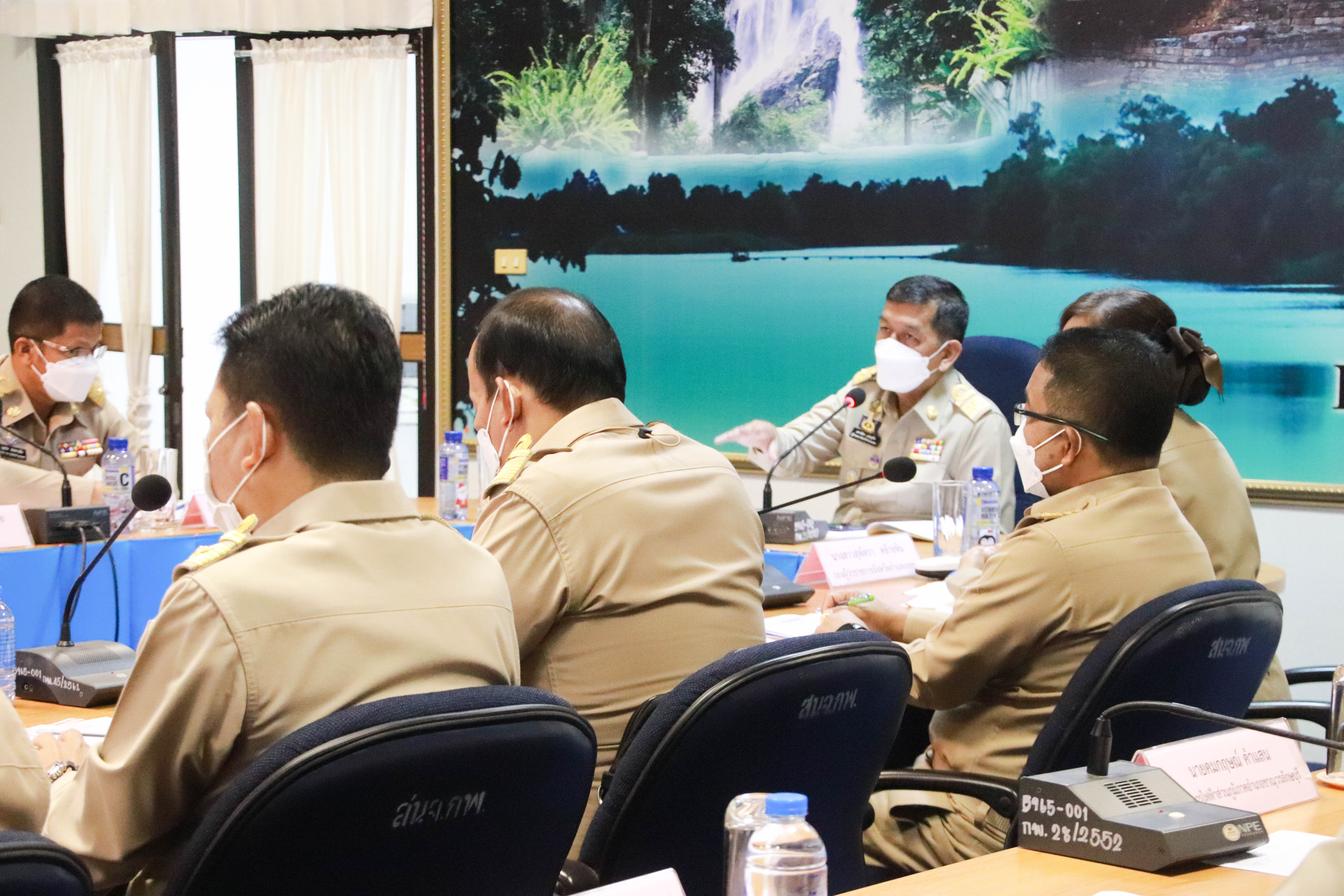 พช.กำแพงเพชร : ร่วมประชุมข้าราชการจังหวัดกำแพงเพชร