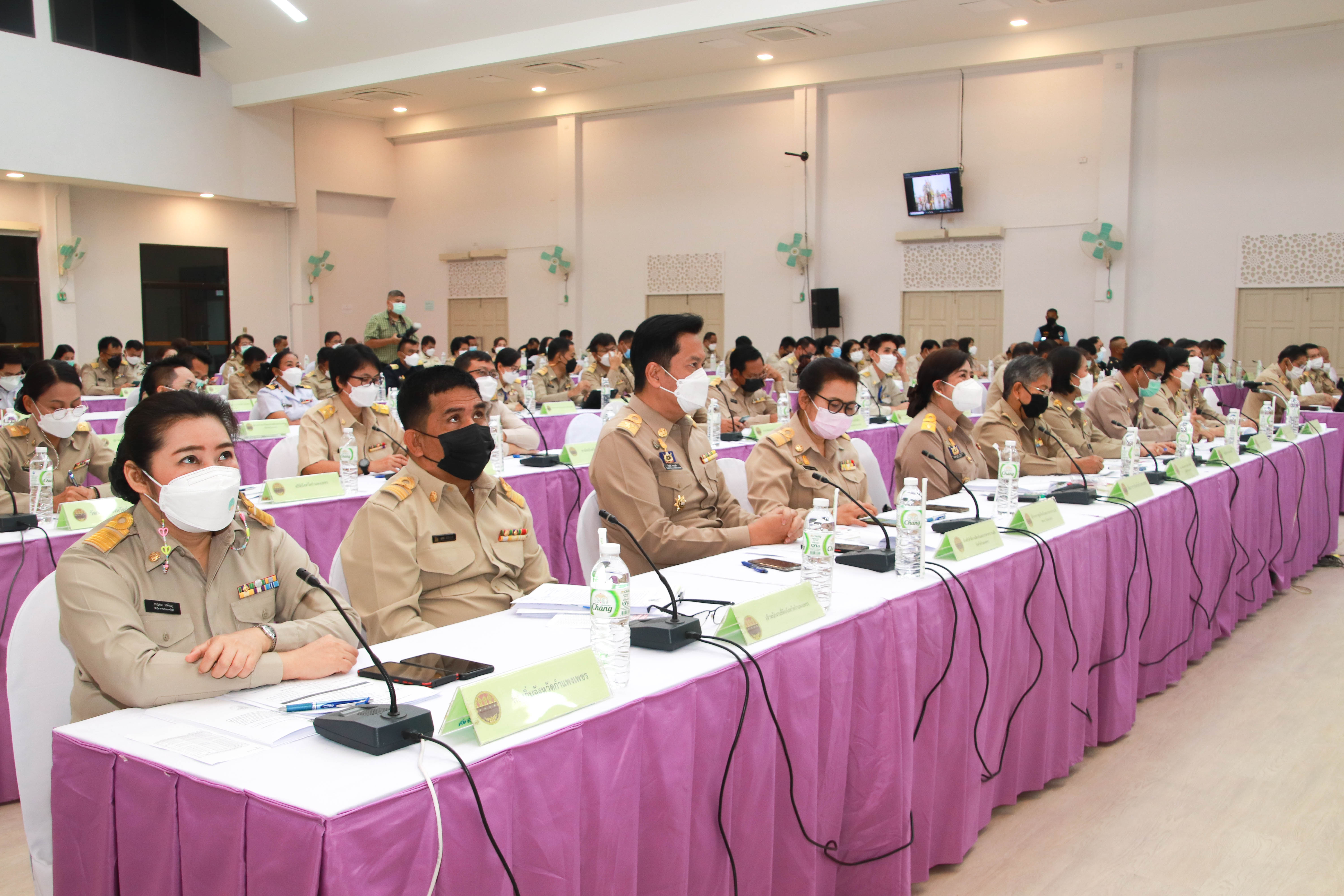 พช.กำแพงเพชร : ร่วมประชุมคณะกรมการจังหวัดและหัวหน้าส่วนราชการ ครั้งที่ 2/2565