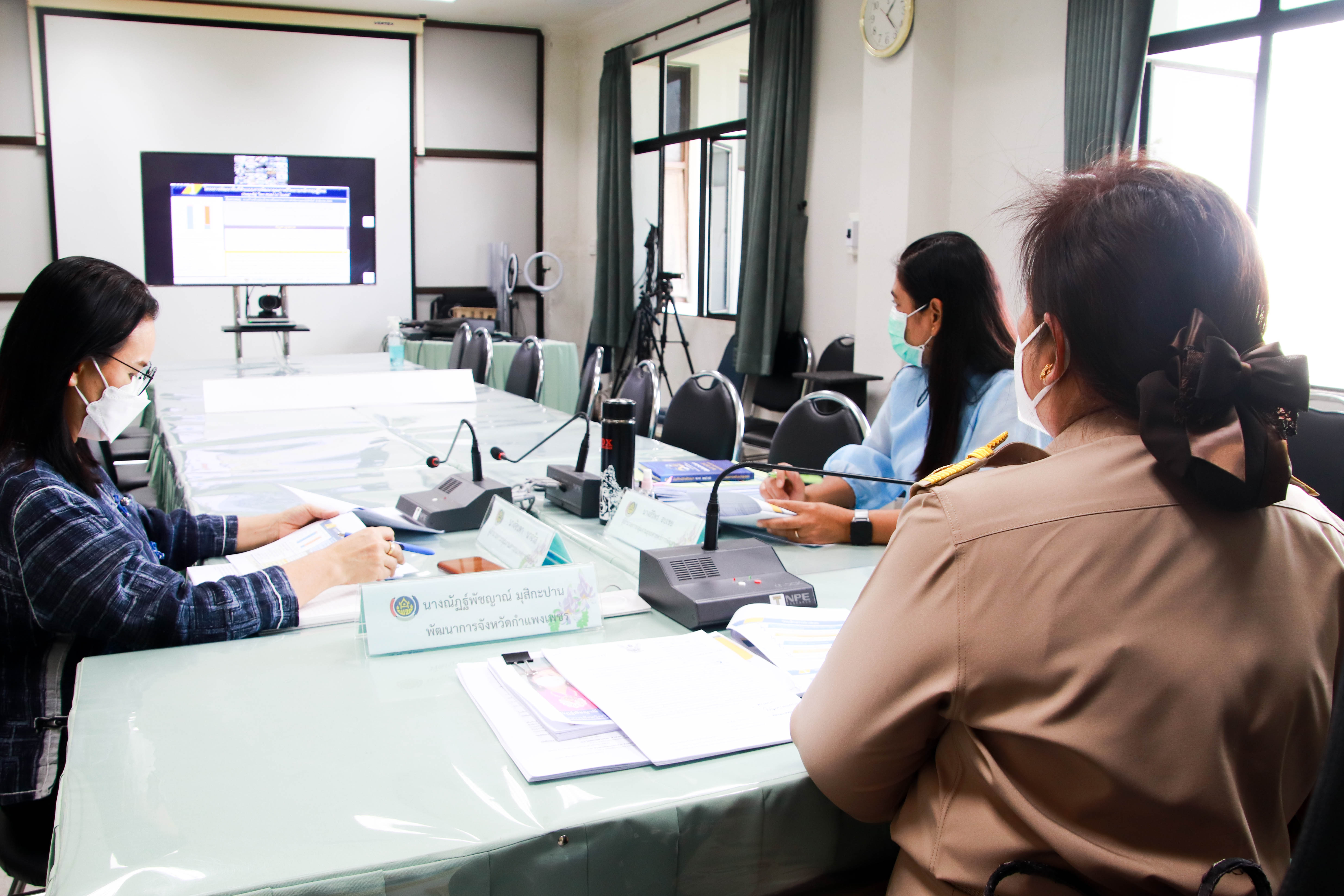 พช.กำแพงเพชร ร่วมประชุมกรมการพัฒนาชุมชน ครั้งที่ 2/2565
