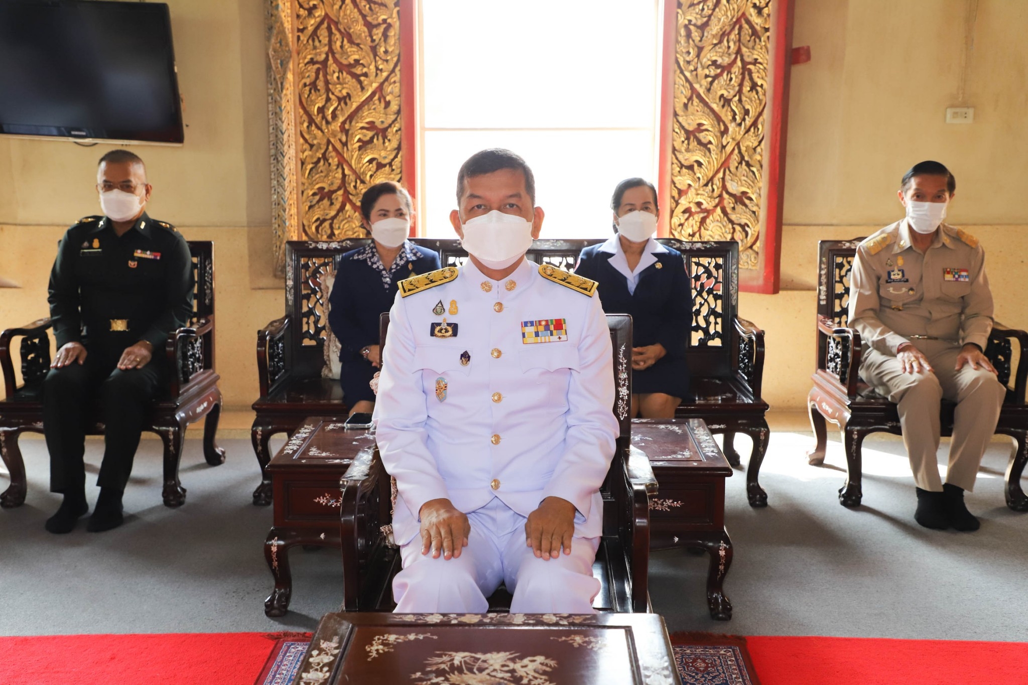กำแพงเพชร เมืองมรดกโลก : พช.กำแพงเพชร ร่วมพิธีถวายภัตตาหาร และสิ่งของพระราชทาน ของพระบาทสมเด็จพระเจ้าอยู่หัว แด่พระภิกษุ สามเณร ในการสอบบาลีสนามหลวง ครั้งที่ 1