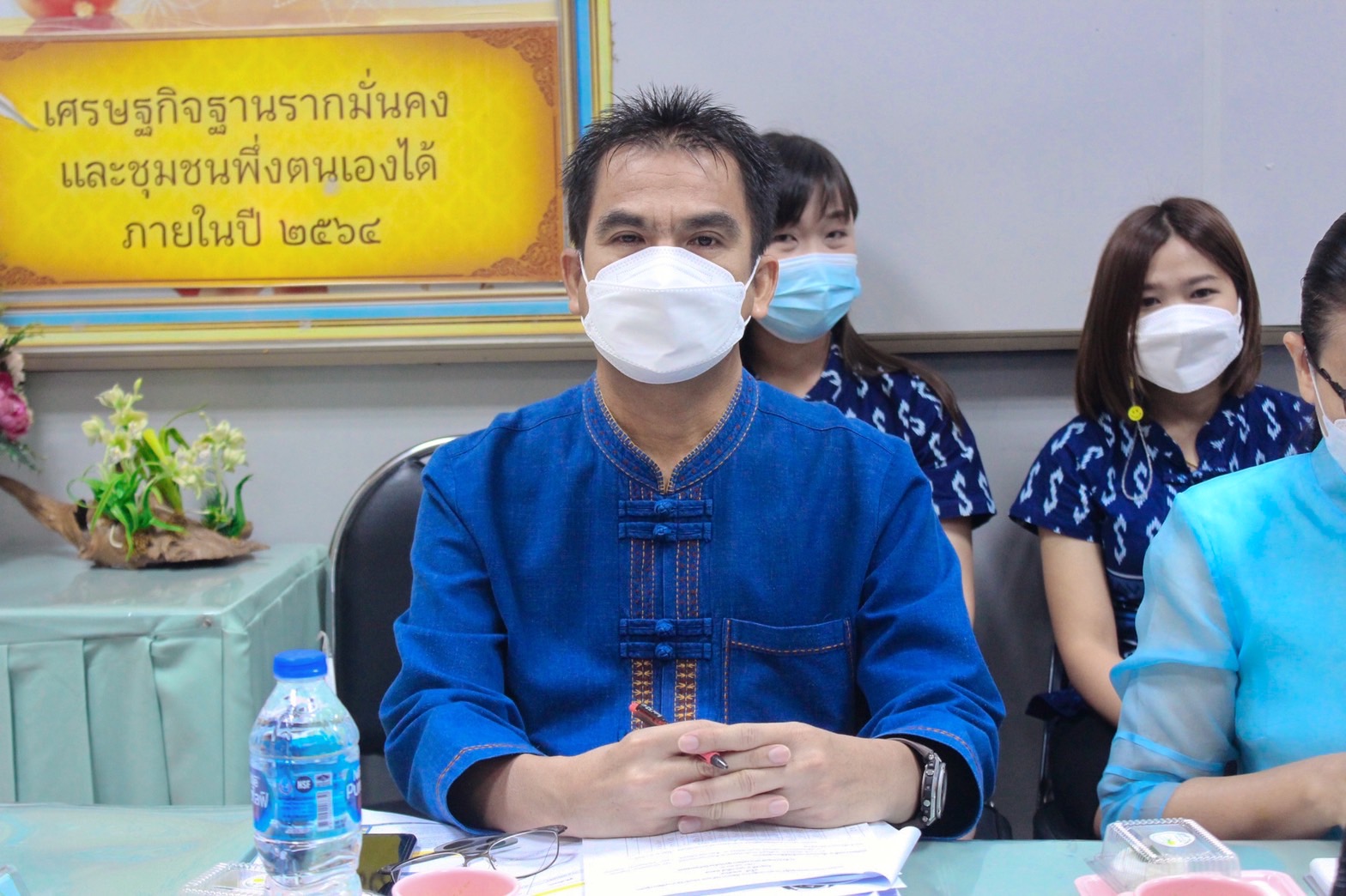 พช กำแพงเพชร  ประชุมครั้งที่ 1/2565 เพื่อติดตามผลการปฏิบัติงานและวางแผนการขับเคลื่อนงานพัฒนาชุมชน จังหวัดกำแพงเพชร