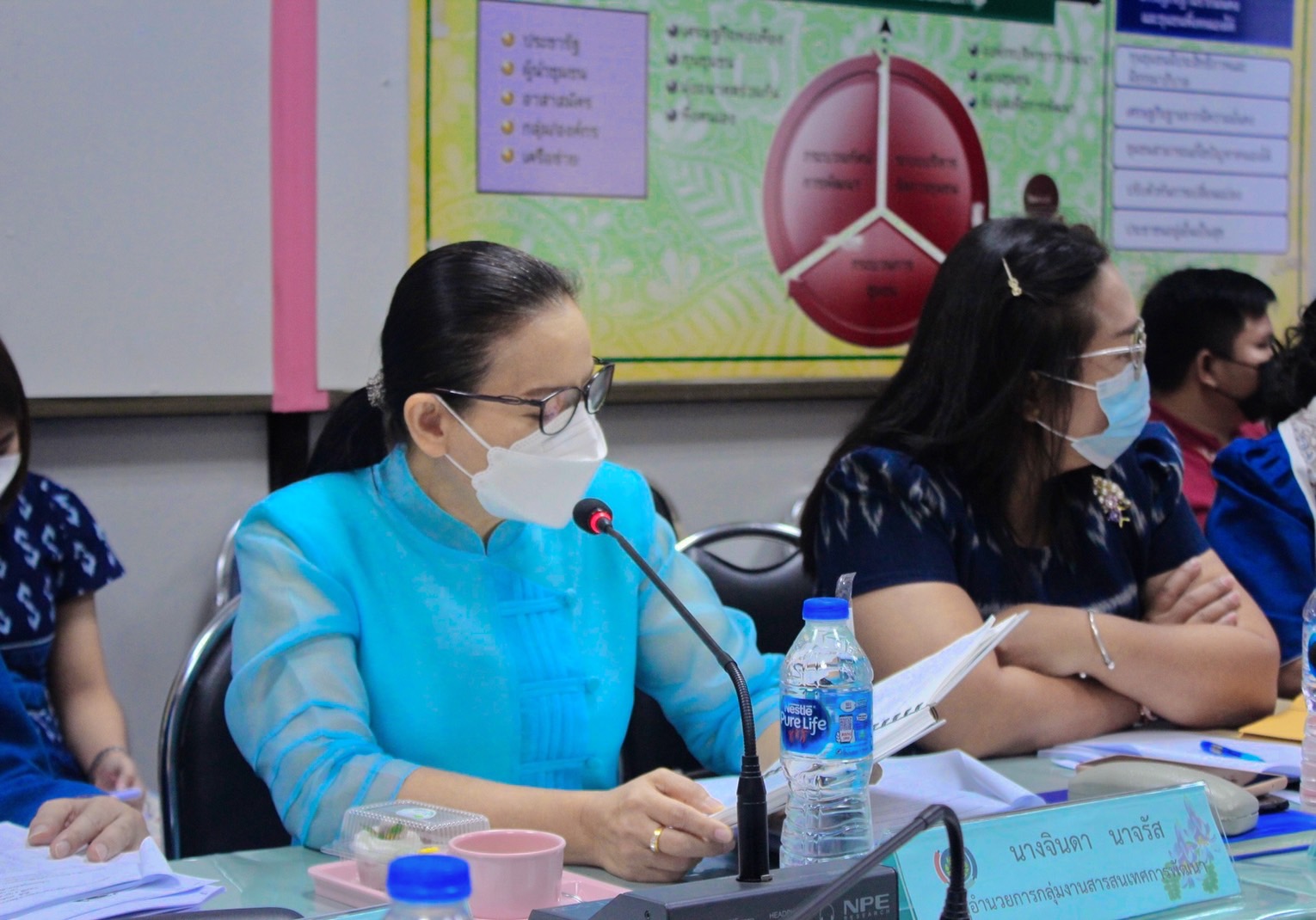 พช กำแพงเพชร  ประชุมครั้งที่ 1/2565 เพื่อติดตามผลการปฏิบัติงานและวางแผนการขับเคลื่อนงานพัฒนาชุมชน จังหวัดกำแพงเพชร