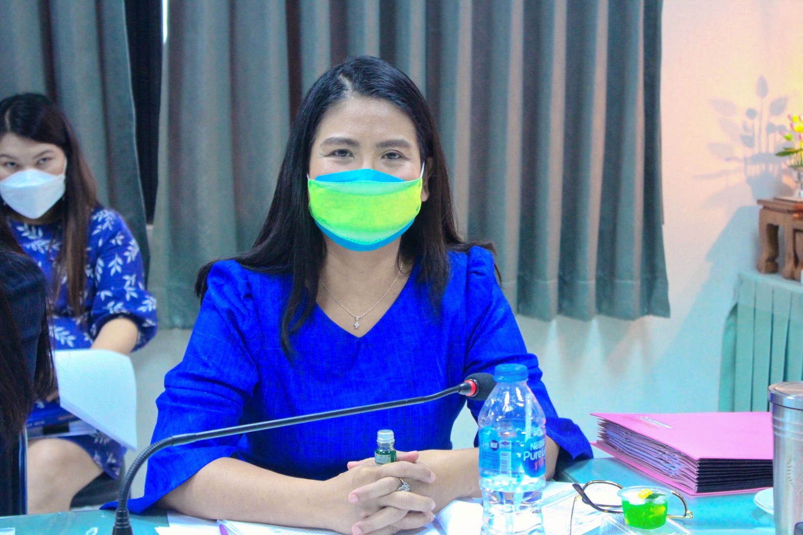 พช กำแพงเพชร  ประชุมครั้งที่ 1/2565 เพื่อติดตามผลการปฏิบัติงานและวางแผนการขับเคลื่อนงานพัฒนาชุมชน จังหวัดกำแพงเพชร