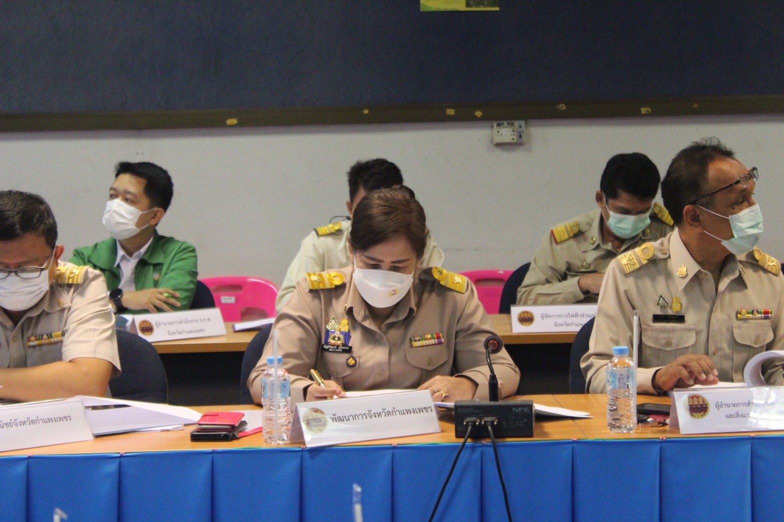 พช.กำแพงเพชร เข้าร่วมประชุมคณะกรรมการบริหารงานจังหวัดแบบบูรณาการ (ก.บ.จ.) จังหวัดกำแพงเพชร ครั้งที่ ๑/๒๕๖๕