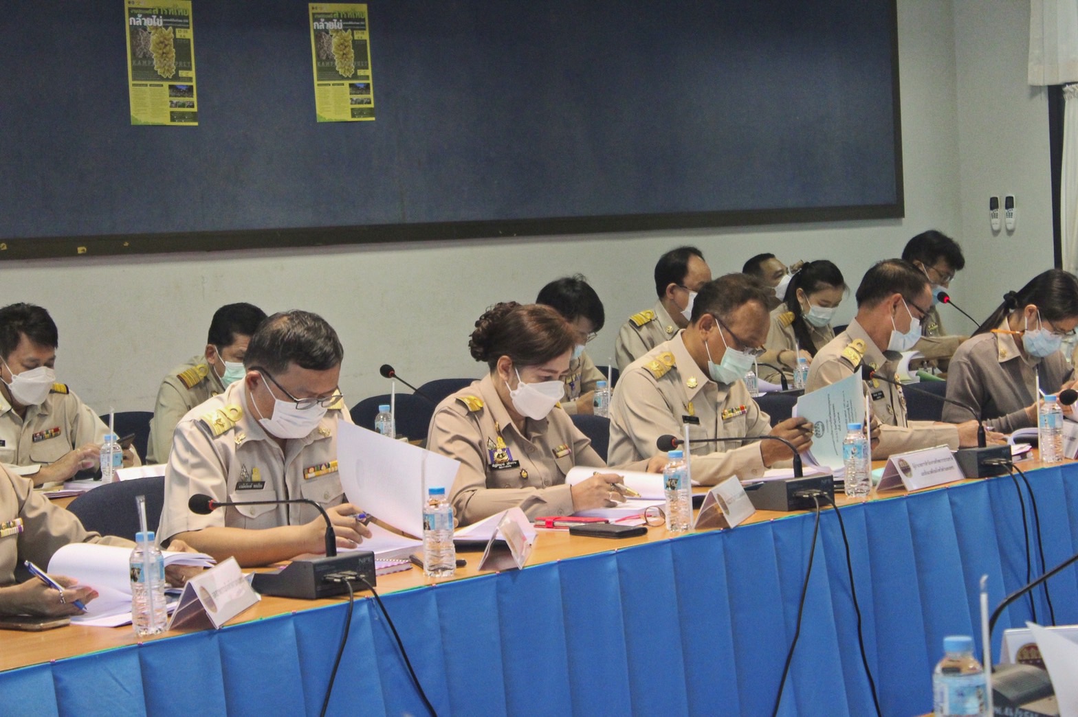 พช.กำแพงเพชร เข้าร่วมประชุมคณะกรรมการบริหารงานจังหวัดแบบบูรณาการ (ก.บ.จ.) จังหวัดกำแพงเพชร ครั้งที่ ๑/๒๕๖๕
