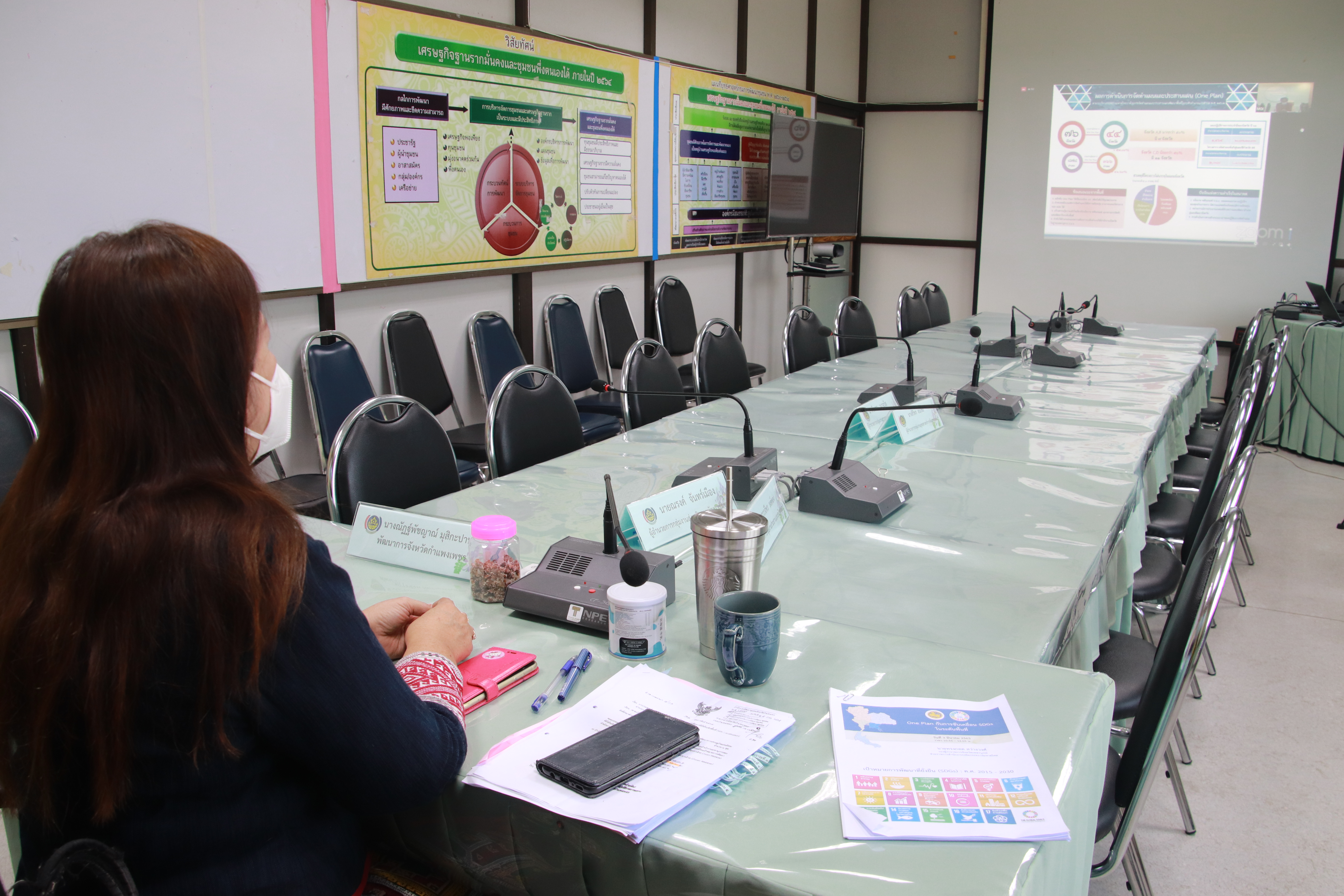 กำแพงเพชร เมืองมรดกโลก : พช.กำแพงเพชร ร่วมรับชมประชุมเชิงการเพื่อขับเคลื่อนเป้าหมายการพัฒนาที่ยั่งยืนเชิงพื้นที่ (SDG Localization) ครั้งที่ 2