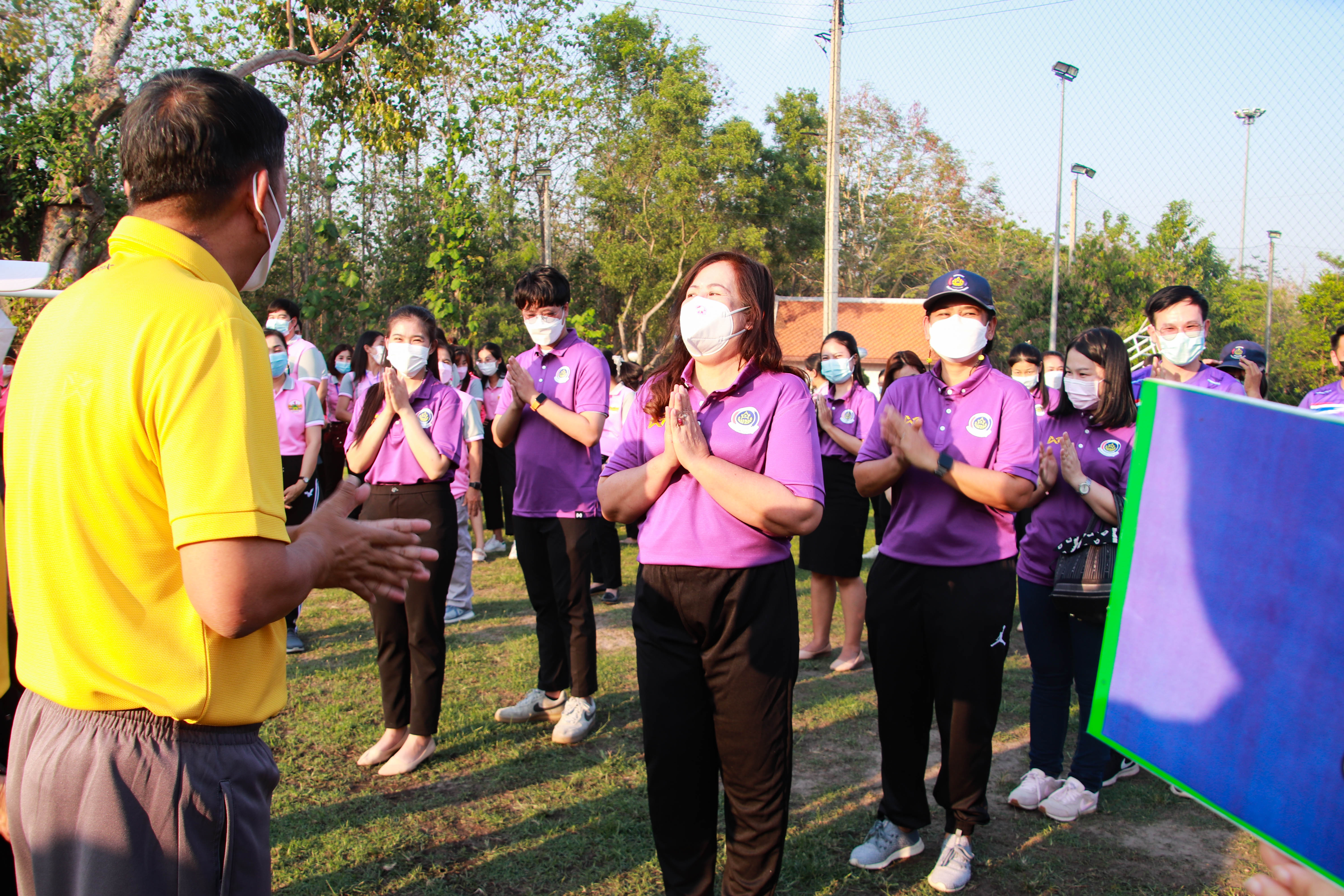 กำแพงเพชร เมืองมรดกโลก : พช.กำแพงเพชร ร่วมกิจกรรมการแข่งขันกีฬา “สานสัมพันธ์ คนมหาดไทย” จังหวัดกำแพงเพชร ประจำปี 2565