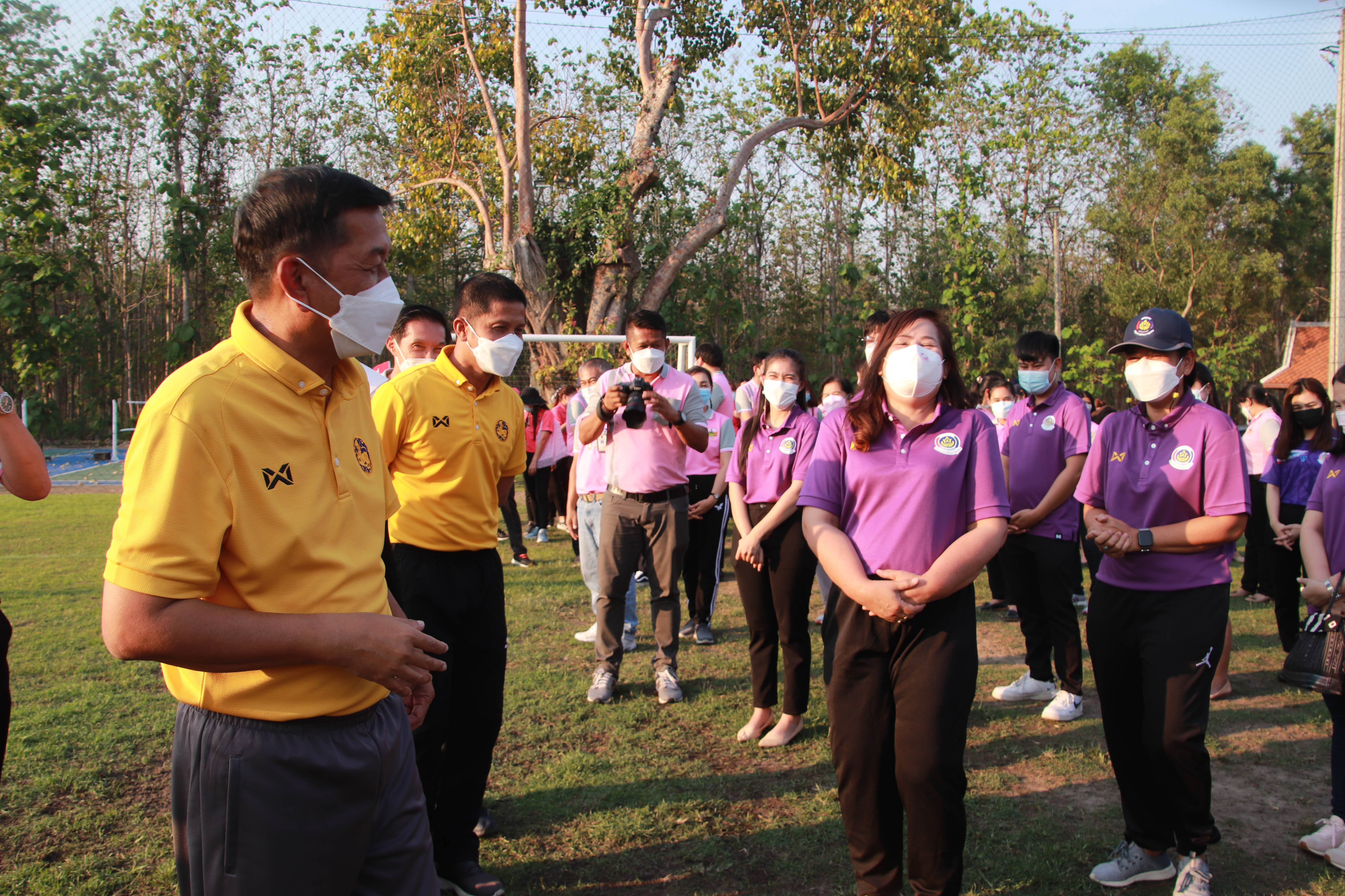 กำแพงเพชร เมืองมรดกโลก : พช.กำแพงเพชร ร่วมกิจกรรมการแข่งขันกีฬา “สานสัมพันธ์ คนมหาดไทย” จังหวัดกำแพงเพชร ประจำปี 2565
