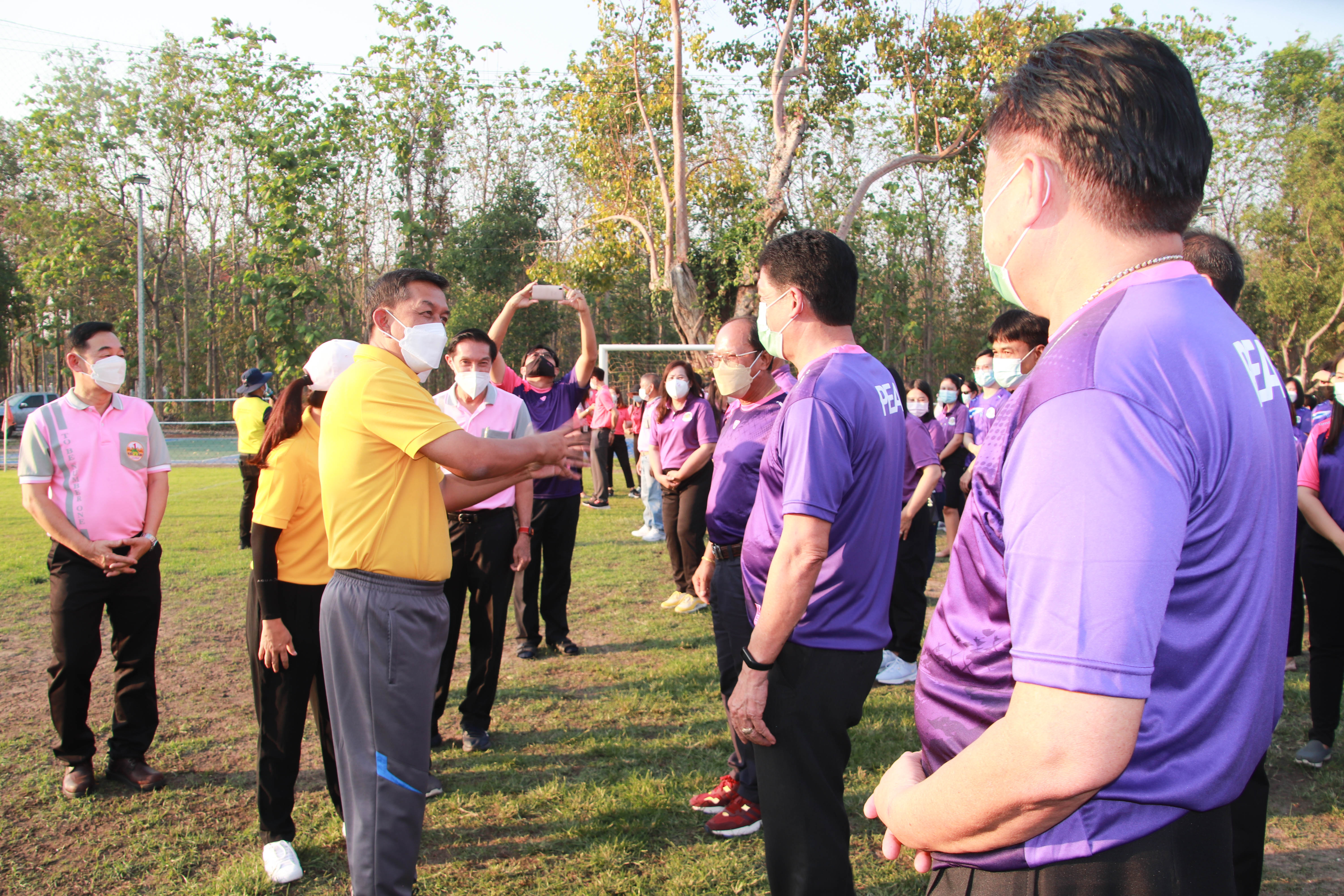 กำแพงเพชร เมืองมรดกโลก : พช.กำแพงเพชร ร่วมกิจกรรมการแข่งขันกีฬา “สานสัมพันธ์ คนมหาดไทย” จังหวัดกำแพงเพชร ประจำปี 2565