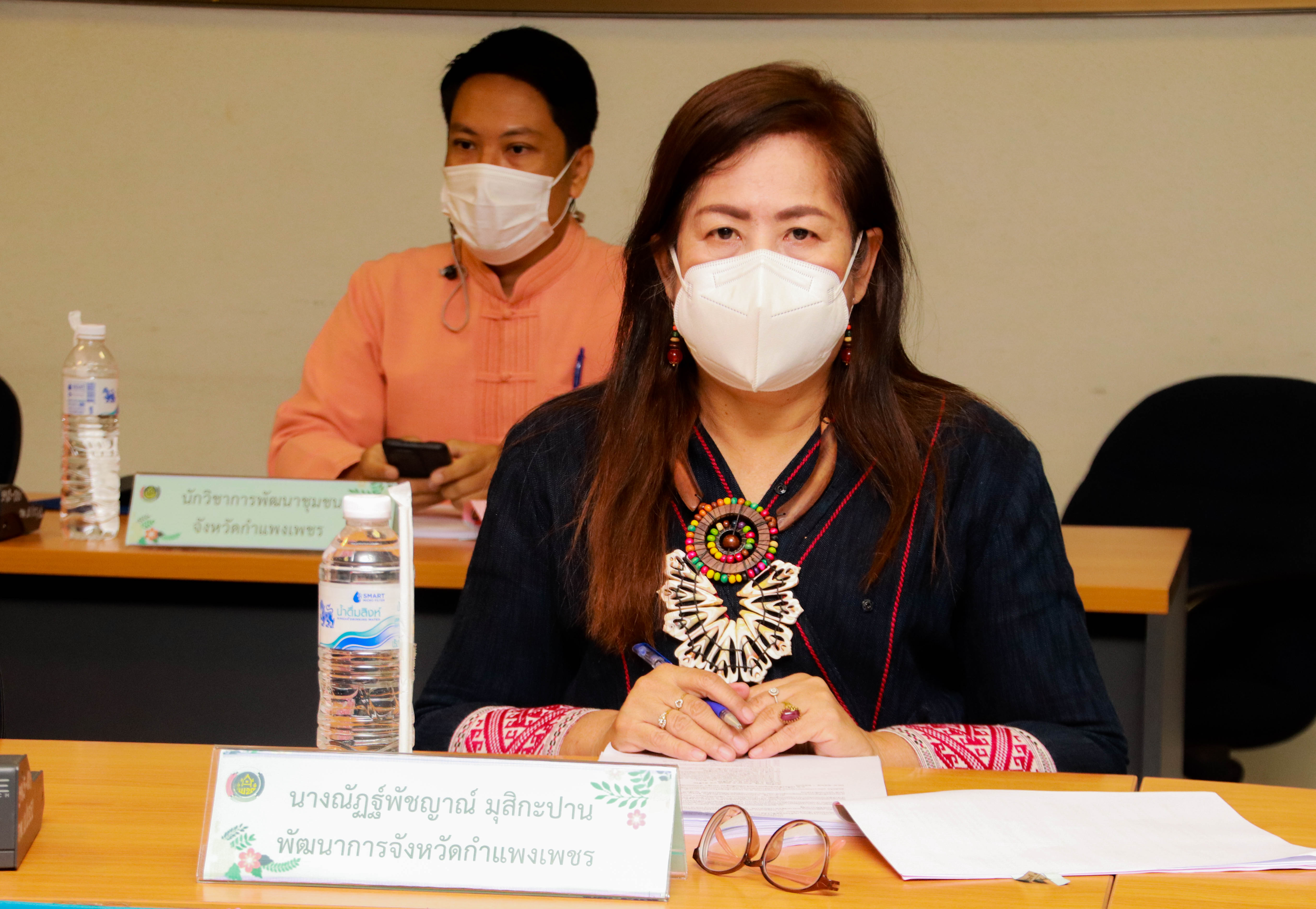กำแพงเพชร เมืองมรดกโลก : พช.กำแพงเพชร จัดประชุมคณะทำงานบริหารจัดเก็บข้อมูลความจำเป็นพื้นฐาน (จปฐ.) ปี 2565 ระดับจังหวัด