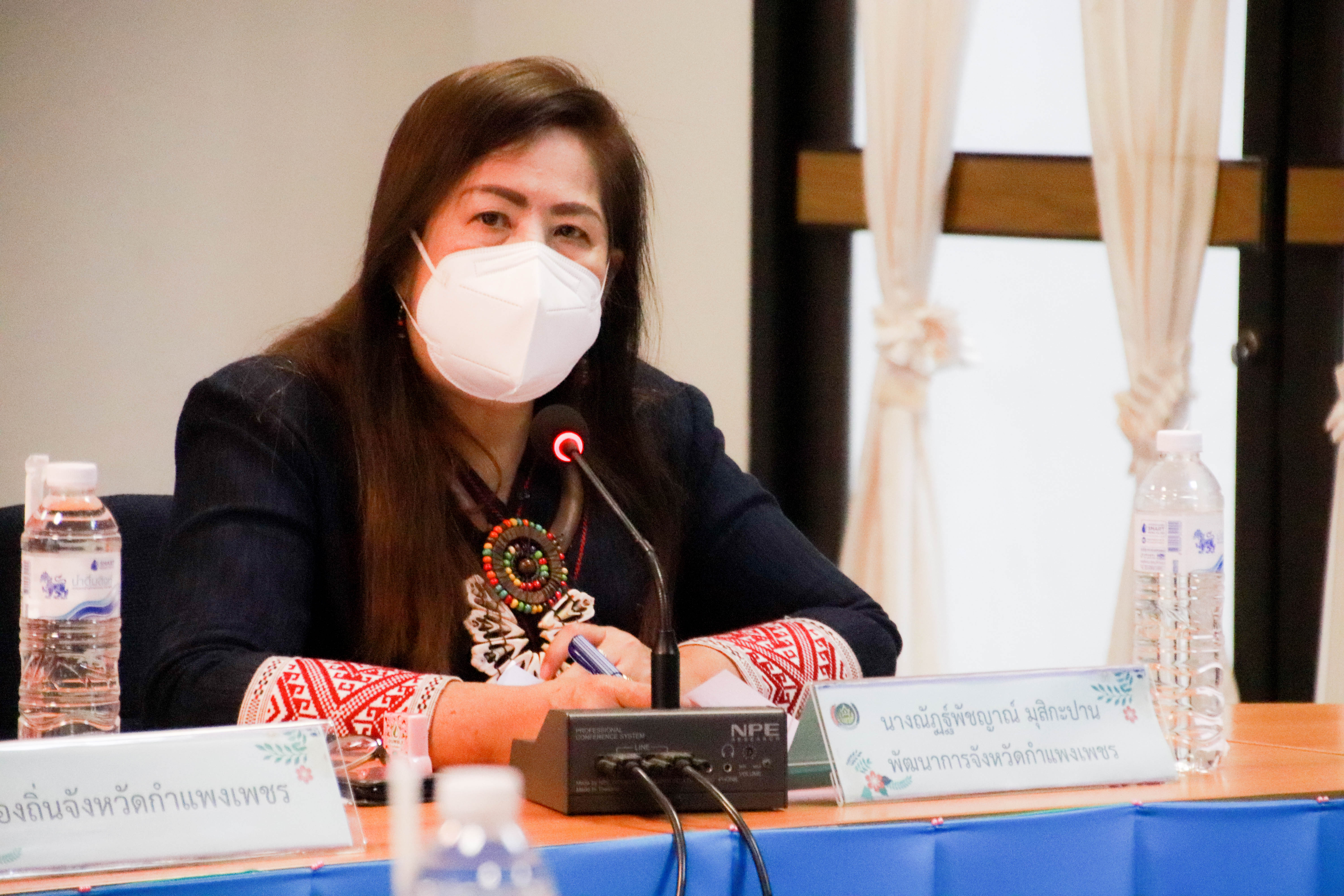 กำแพงเพชร เมืองมรดกโลก : พช.กำแพงเพชร จัดประชุมคณะทำงานบริหารจัดเก็บข้อมูลความจำเป็นพื้นฐาน (จปฐ.) ปี 2565 ระดับจังหวัด