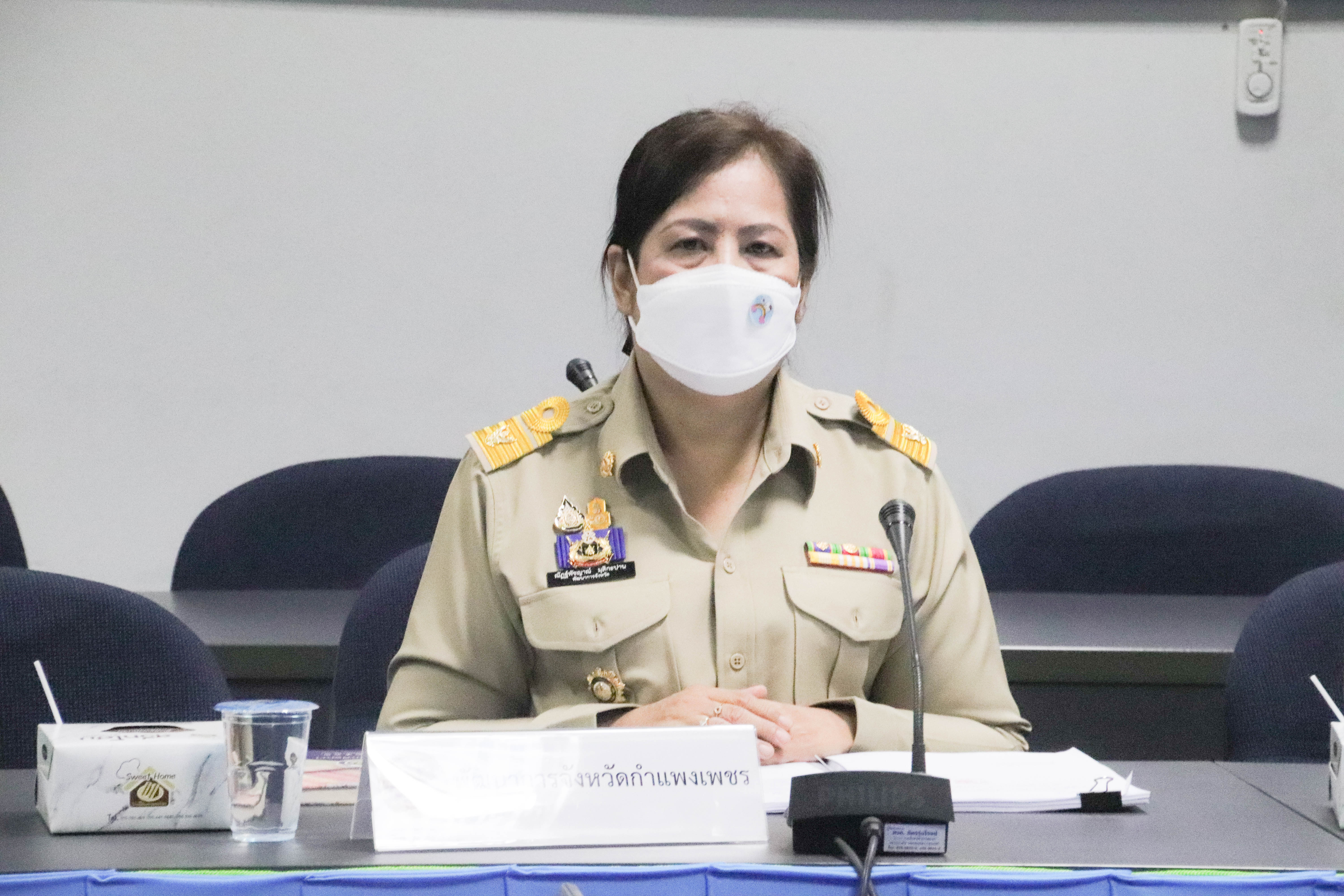 พช.กำแพงเพชร ร่วมประชุมขับเคลื่อนและติดตามนโยบายของรัฐบาล และภารกิจสำคัญของสำนักงานปลัดกระทรวงมหาดไทยฯ เดือนมีนาคม 2565