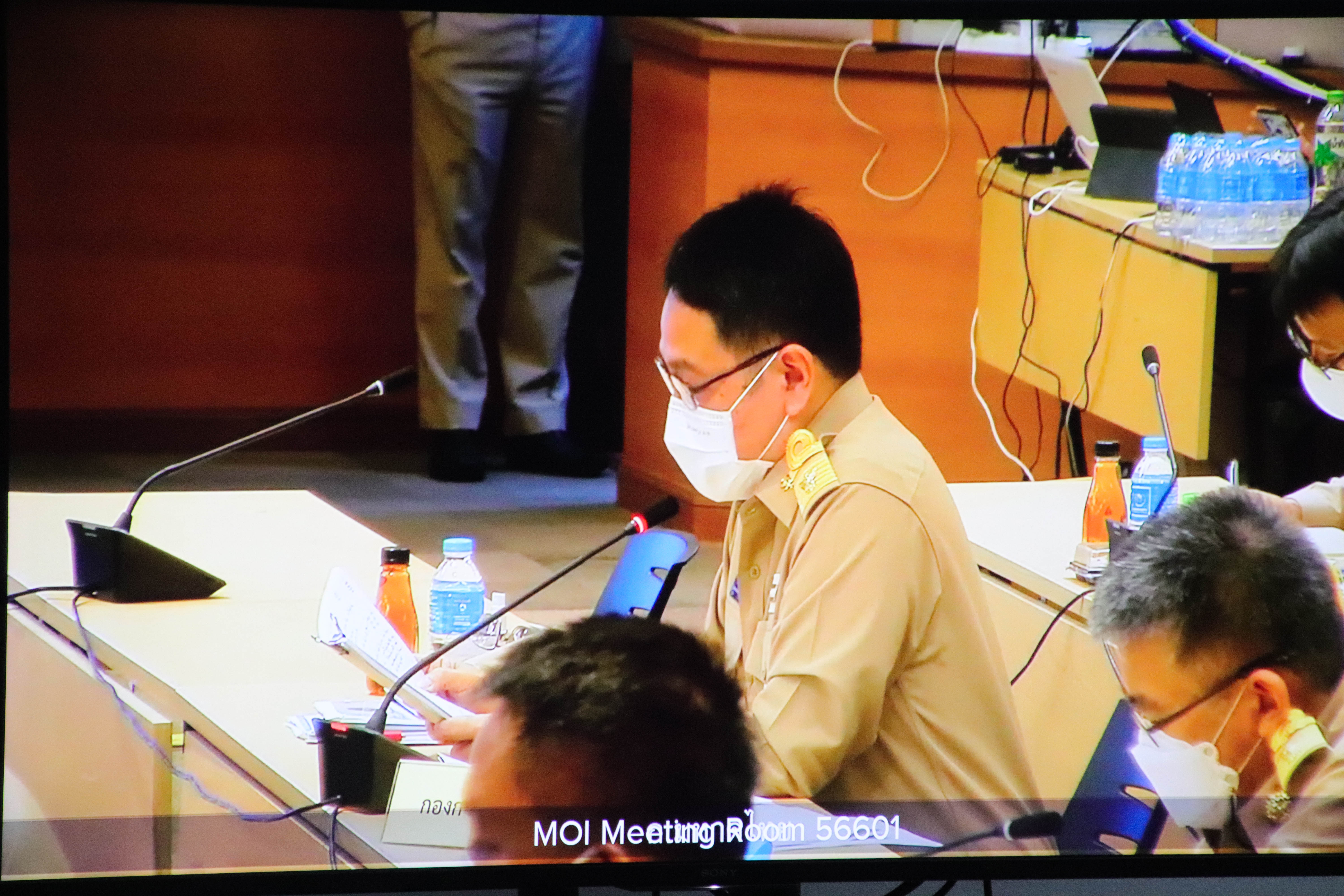 พช.กำแพงเพชร ร่วมประชุมขับเคลื่อนและติดตามนโยบายของรัฐบาล และภารกิจสำคัญของสำนักงานปลัดกระทรวงมหาดไทยฯ เดือนมีนาคม 2565