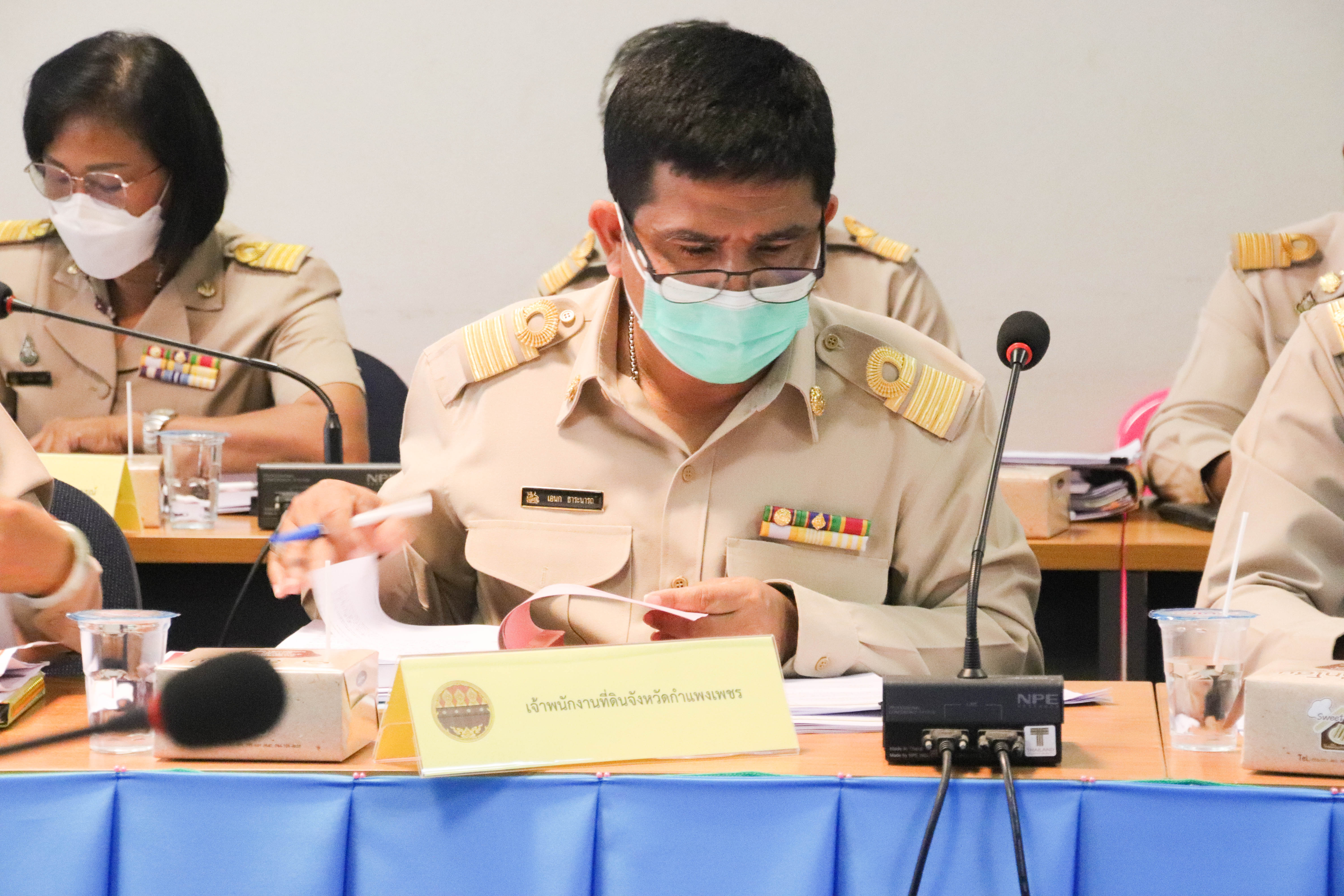 พช.กำแพงเพชร ร่วมประชุมคณะอนุกรรมการนโยบายที่ดินจังหวัด (คทช.จังหวัด) ครั้งที่ 1/2565