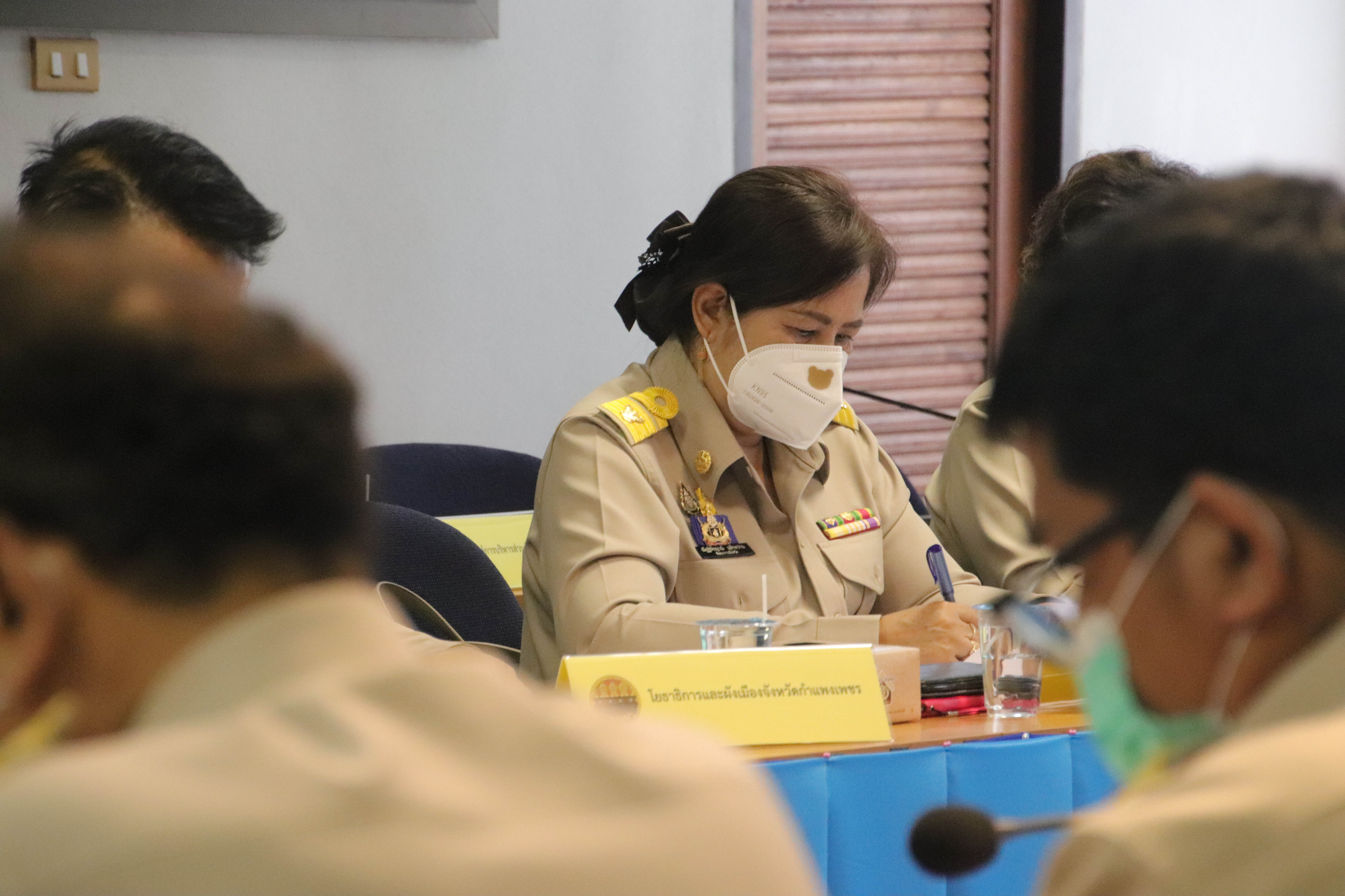 พช.กำแพงเพชร ร่วมประชุมคณะอนุกรรมการนโยบายที่ดินจังหวัด (คทช.จังหวัด) ครั้งที่ 1/2565