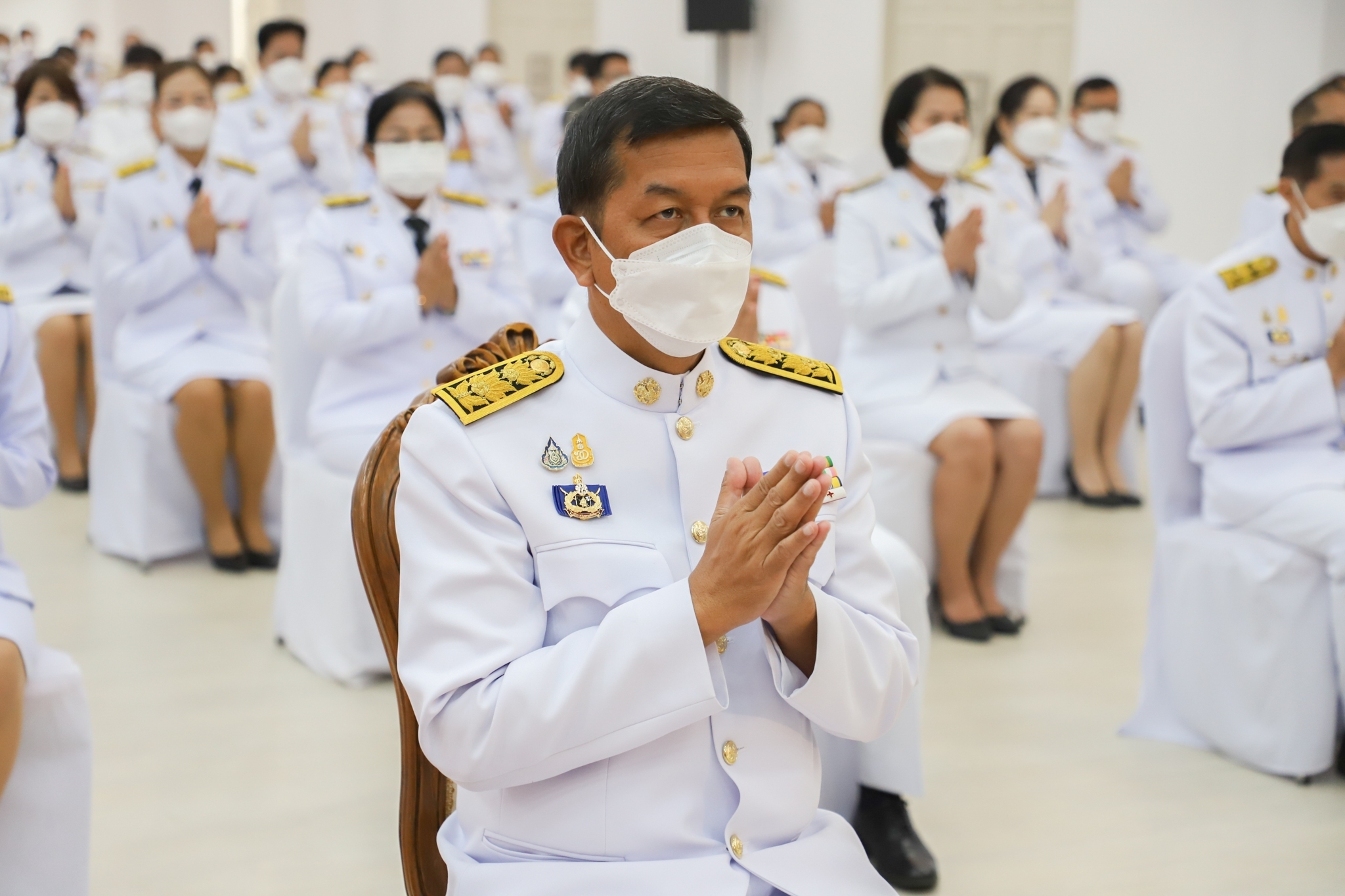 พช.กำแพงเพชร เข้าร่วมงานรัฐพิธีถวายราชสักการะเนื่องใน “วันพระบาทสมเด็จพระพุทธยอดฟ้าจุฬาโลกมหาราชและวันที่ระลึกมหาจักรีบรมราชวงศ์”