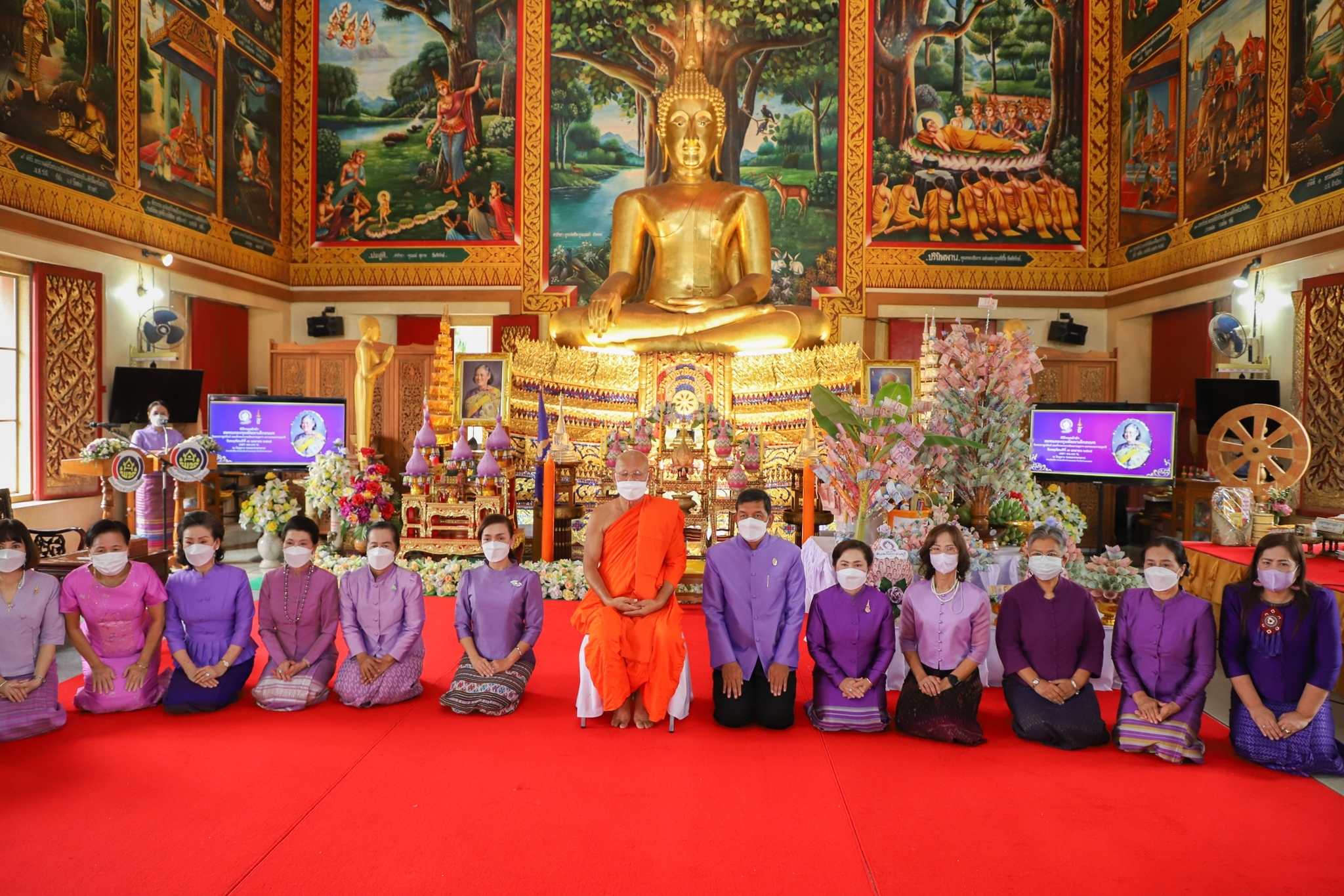 พช.กำแพงเพชร จัดพิธีทอดผ้าป่าสมทบกองทุนพัฒนาเด็กชนบทในพระราชูปถัมภ์สมเด็จพระเทพรัตนราชสุดาฯ สยามบรมราชกุมารี ประจำปี 2565
