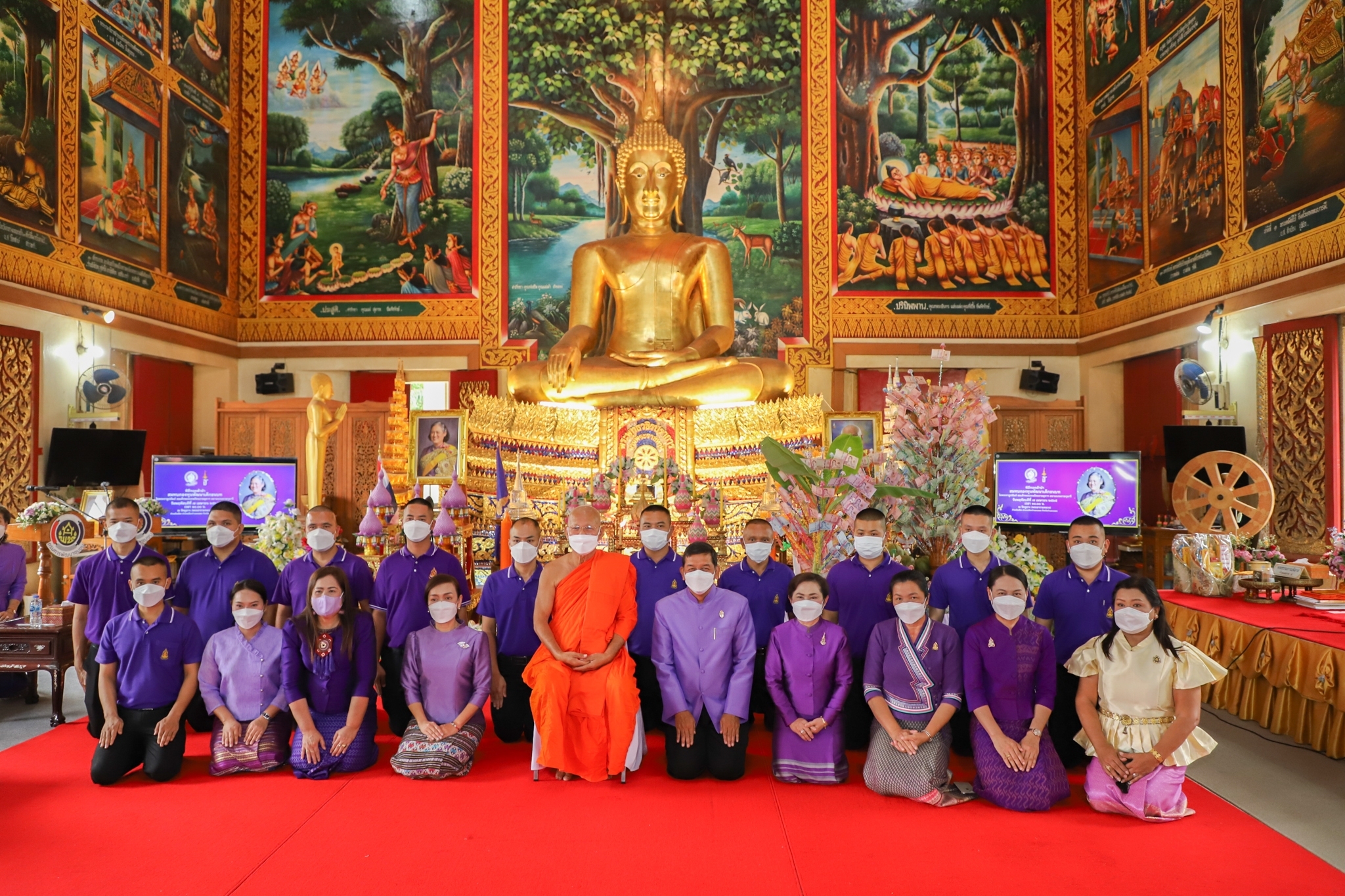 พช.กำแพงเพชร จัดพิธีทอดผ้าป่าสมทบกองทุนพัฒนาเด็กชนบทในพระราชูปถัมภ์สมเด็จพระเทพรัตนราชสุดาฯ สยามบรมราชกุมารี ประจำปี 2565