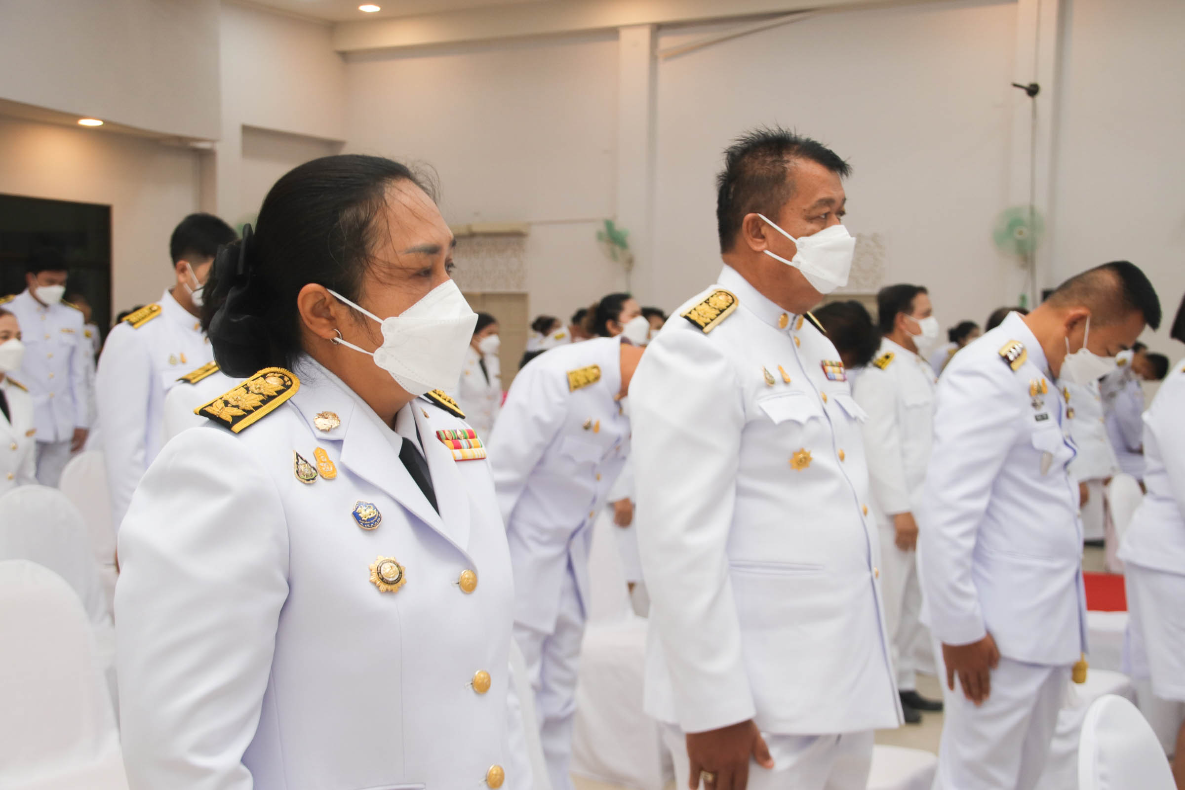 พช.กำแพงเพชร ร่วมพิธีถวายพวงมาลาสักการะ เบื้องหน้าพระบรม สาทิสลักษณ์ สมเด็จพระนเรศวรมหาราช และถวายราชสดุดี เนื่องในวันคล้ายวันสวรรคตสมเด็จพระนเรศวรมหาราช