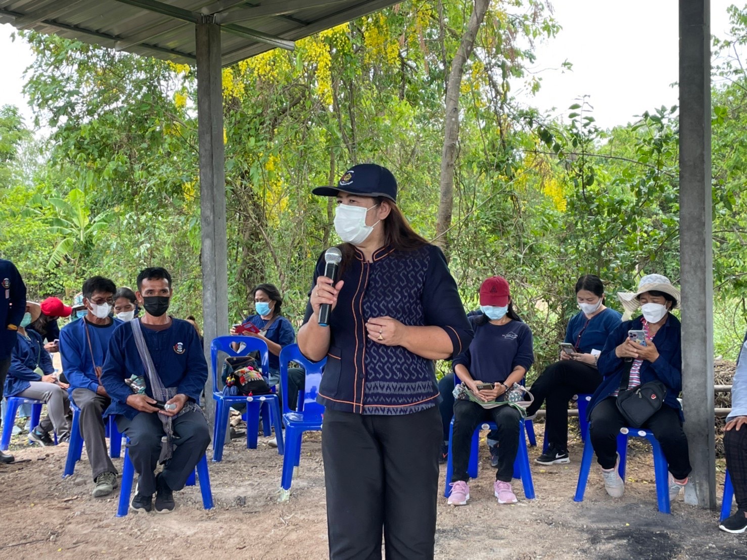 พช กำแพงเพชร และคณะกรรมการเครือข่ายโคก หนอง นา ระดับจังหวัด ร่วม  เอามื้อสามัคคี  ” โคก หนอง นา ” อำเภอขาณุวรลักษบุรี