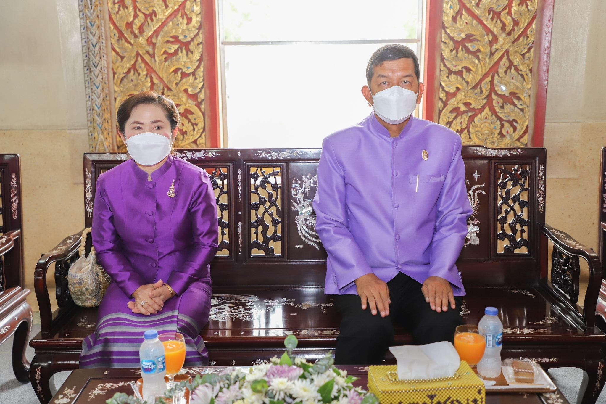 พช.กำแพงเพชร จัดพิธีทอดผ้าป่าสมทบกองทุนพัฒนาเด็กชนบทในพระราชูปถัมภ์สมเด็จพระเทพรัตนราชสุดาฯ สยามบรมราชกุมารี ประจำปี 2565