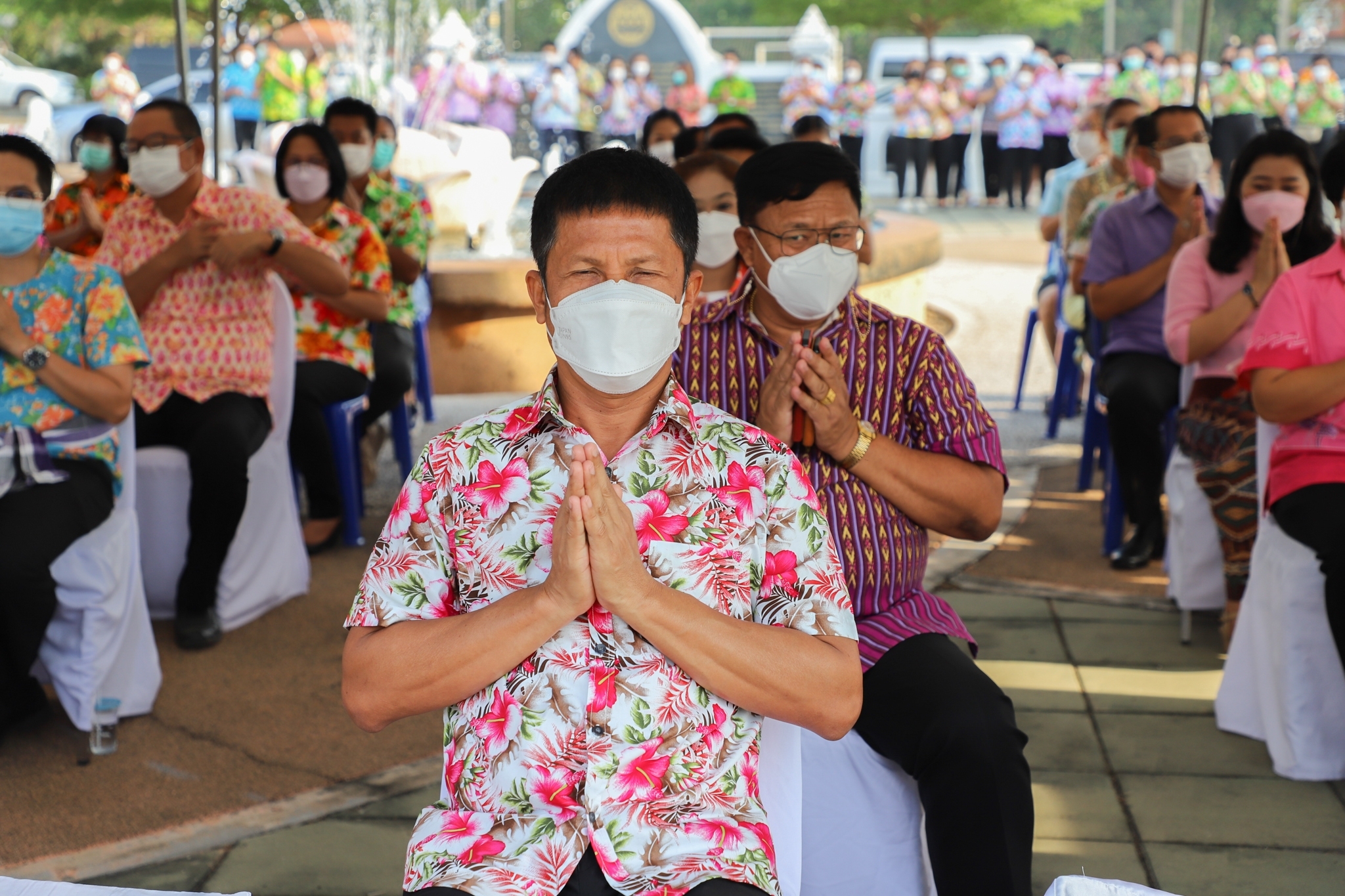พช.กำแพงเพชร ร่วมกิจกรรมเนื่องในเทศกาลสงกรานต์ ประจำปี 2565 จังหวัดกำแพงเพชร