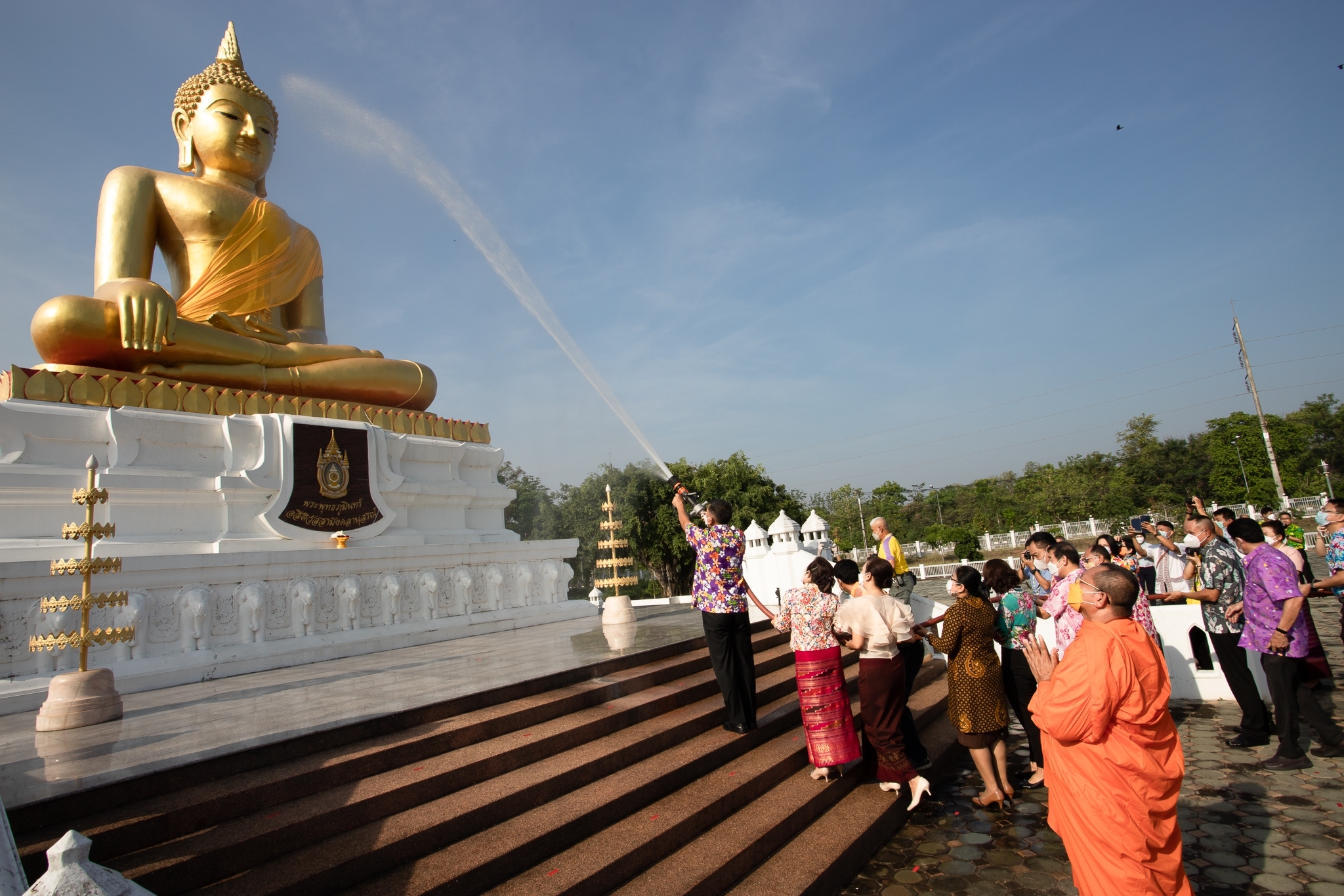 พช.กำแพงเพชร ร่วมกิจกรรมเนื่องในเทศกาลสงกรานต์ ประจำปี 2565 จังหวัดกำแพงเพชร