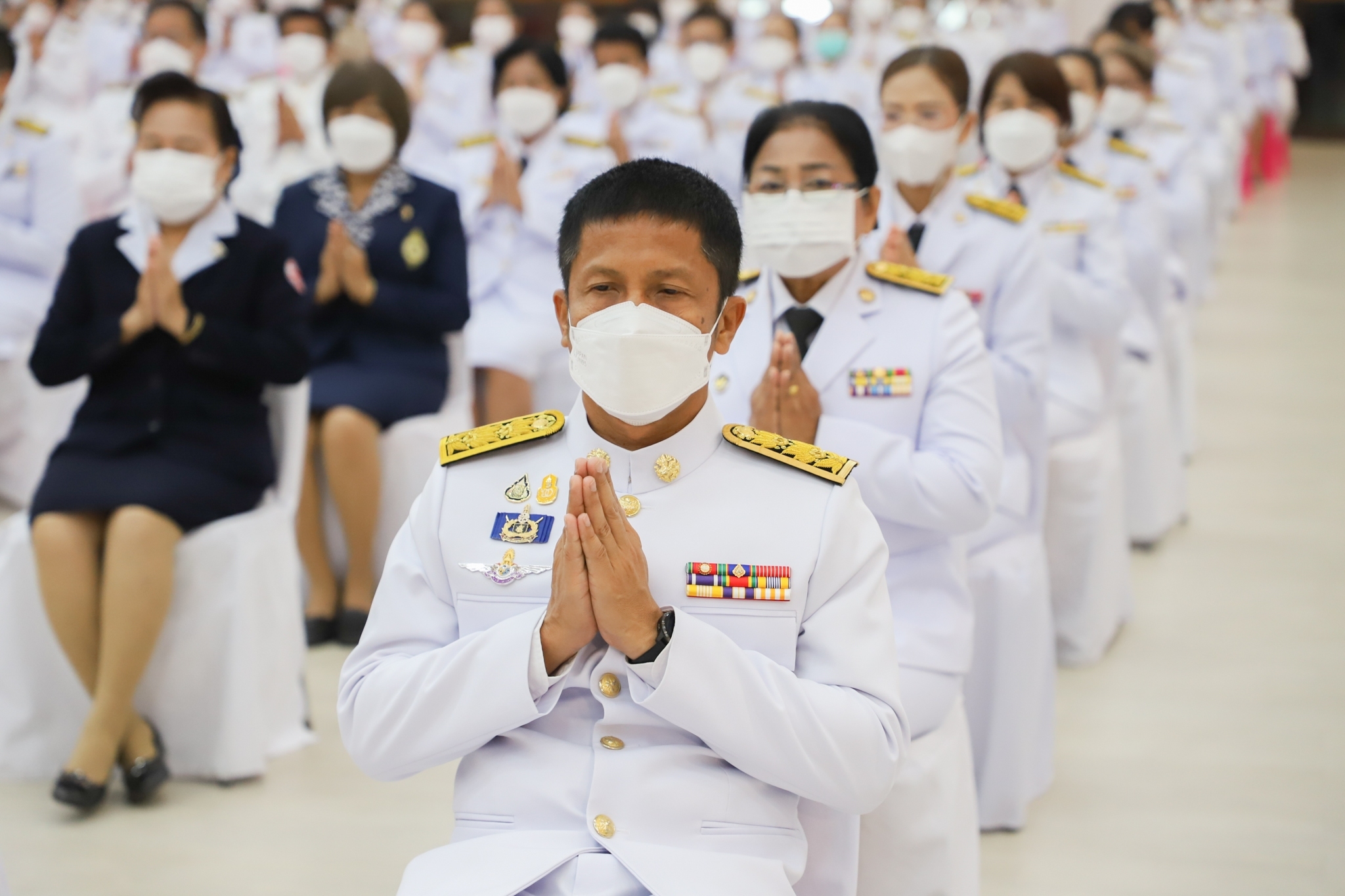 พช.กำแพงเพชร เข้าร่วมงานรัฐพิธีถวายราชสักการะเนื่องใน “วันพระบาทสมเด็จพระพุทธยอดฟ้าจุฬาโลกมหาราชและวันที่ระลึกมหาจักรีบรมราชวงศ์”