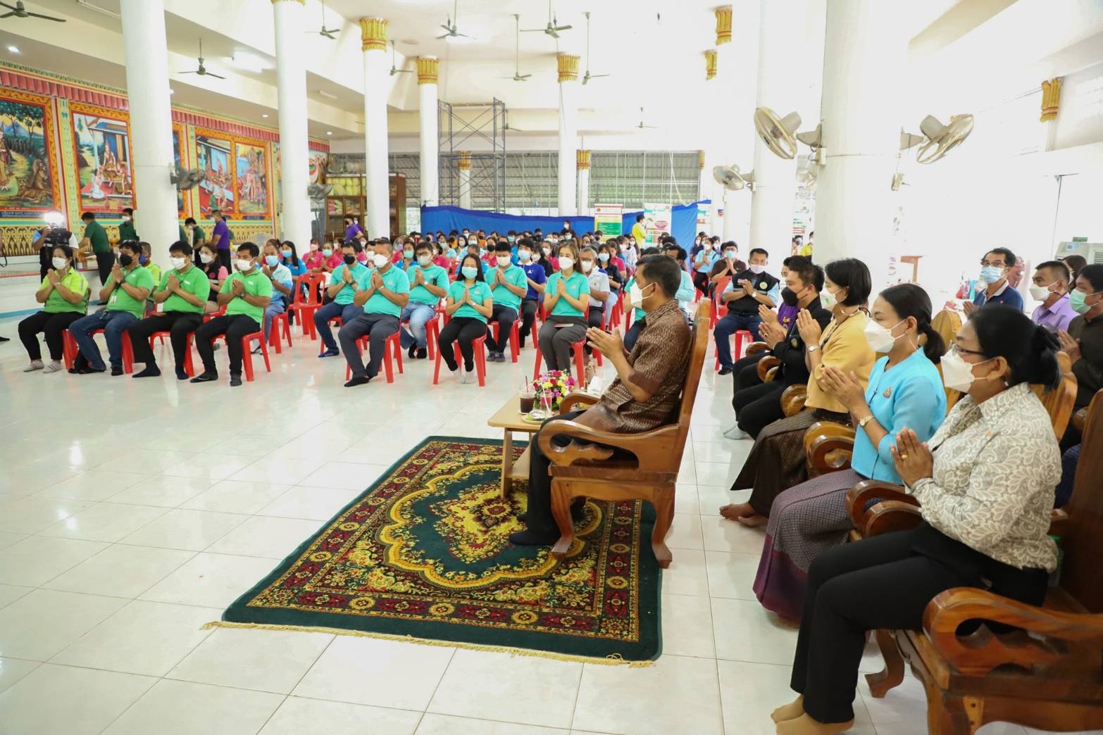 พช.กำแพงเพชร ร่วมกิจกรรม “แรงงานกำแพงเพชรวิถีใหม่ร่วมมือ ร่วมใจ พัฒนา และไม่พึ่งพายาเสพติด”