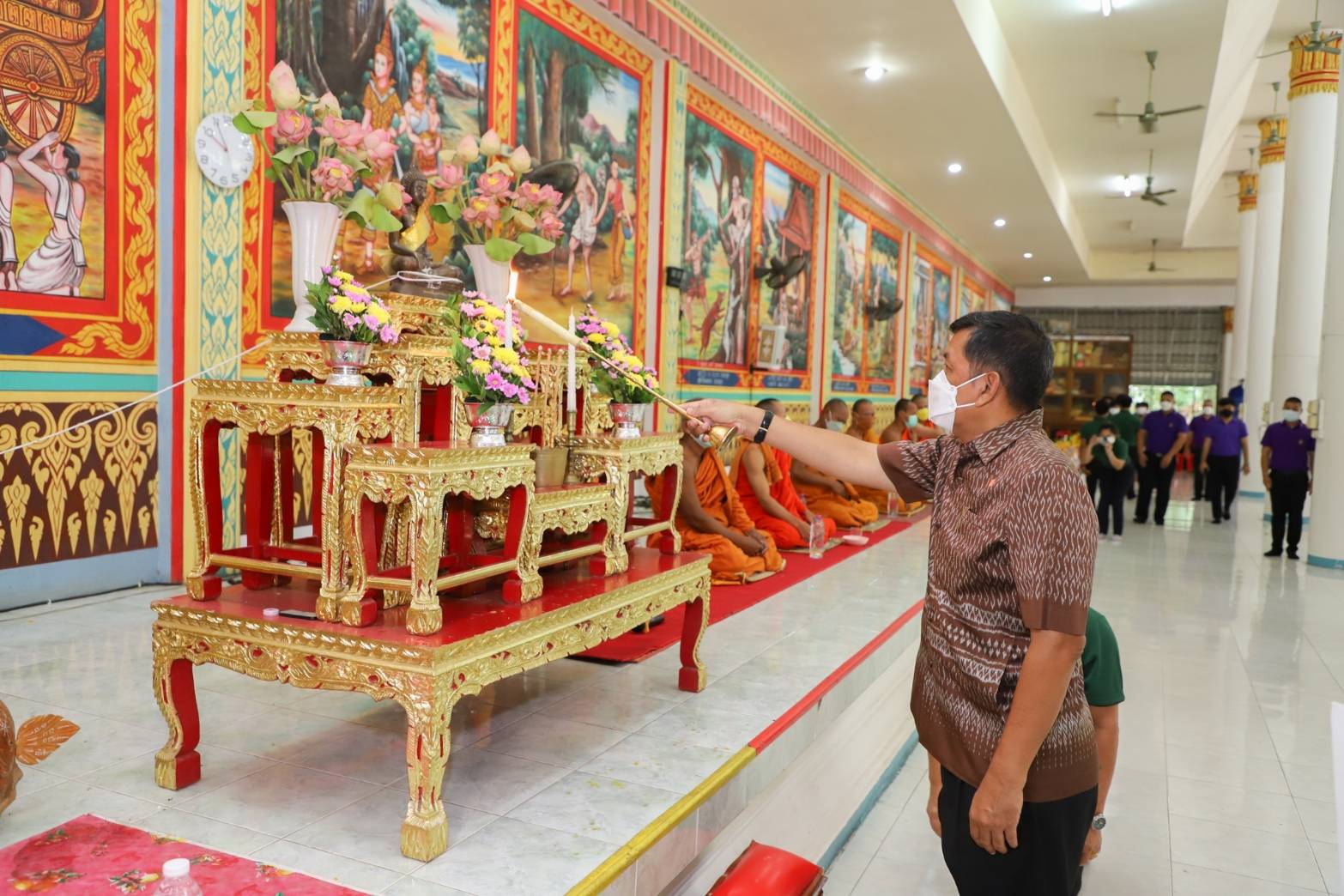 พช.กำแพงเพชร ร่วมกิจกรรม “แรงงานกำแพงเพชรวิถีใหม่ร่วมมือ ร่วมใจ พัฒนา และไม่พึ่งพายาเสพติด”