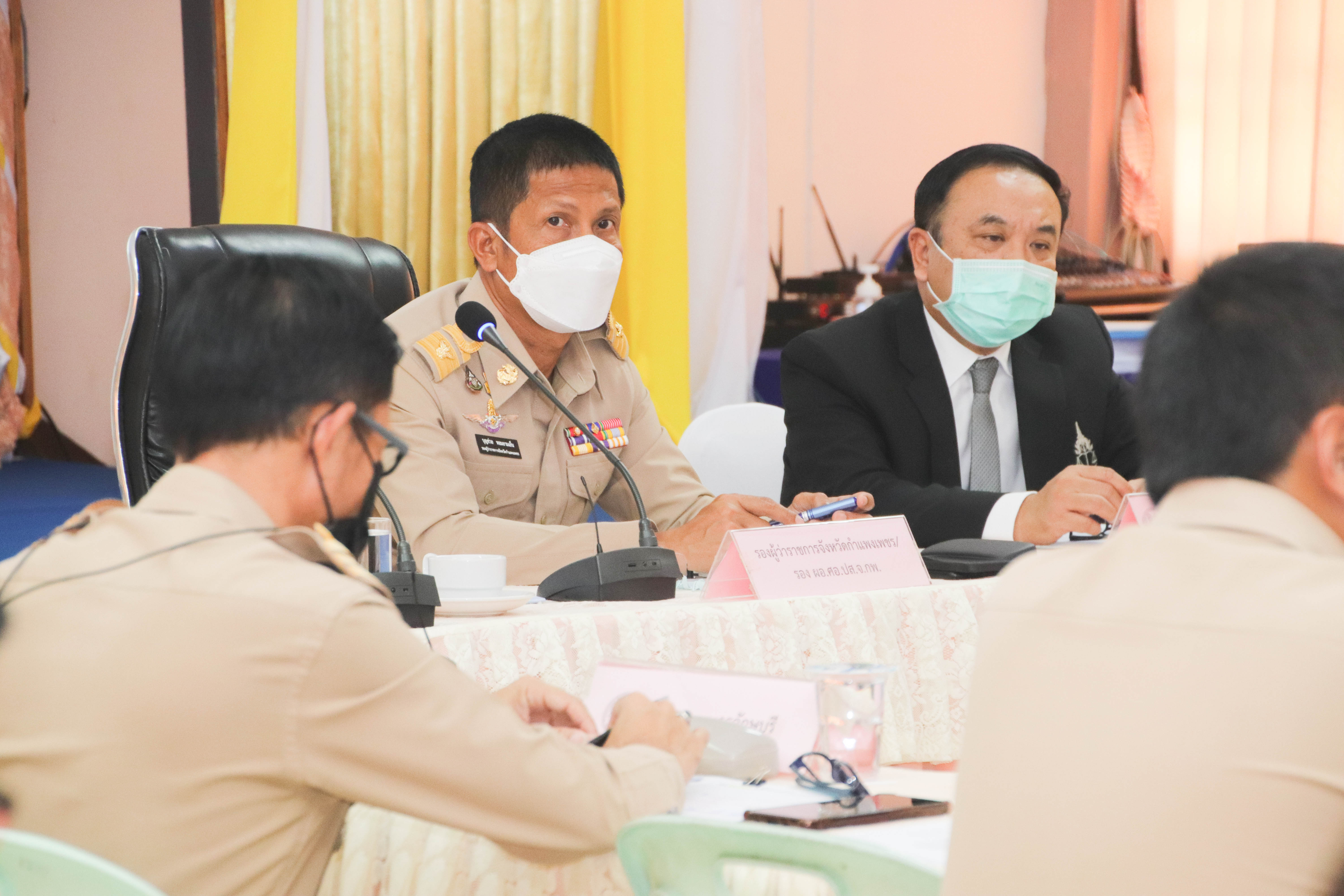 พช.กำแพงเพชร ร่วมประชุมคณะกรรมการศูนย์อำนวยการป้องกันและปราบปรามยาเสพติด จังหวัดกำแพงเพชร (ศอ.ปส.จ.กพ.) ครั้งที่ 4/2565