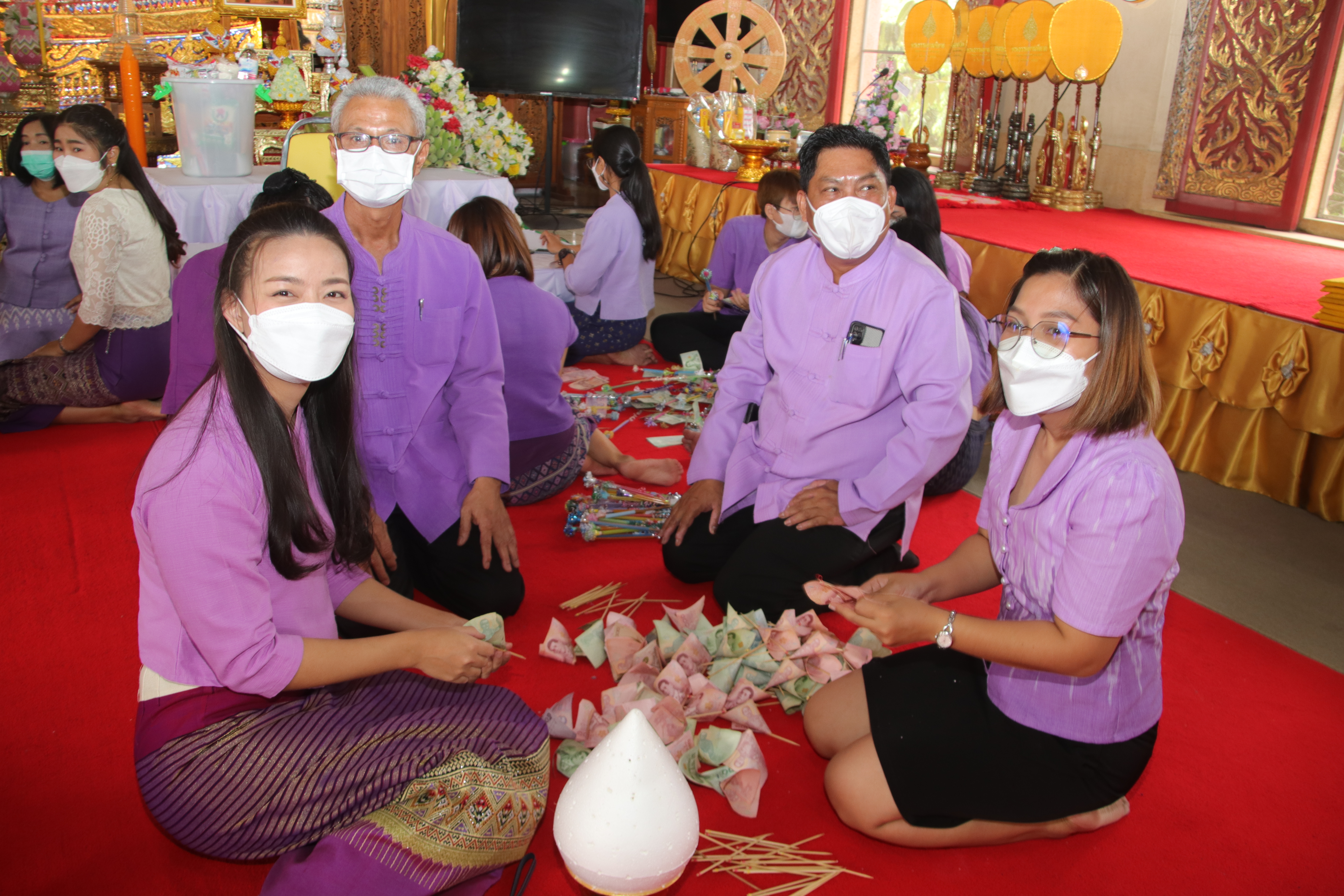พช.กำแพงเพชร จัดพิธีทอดผ้าป่าสมทบกองทุนพัฒนาเด็กชนบทในพระราชูปถัมภ์สมเด็จพระเทพรัตนราชสุดาฯ สยามบรมราชกุมารี ประจำปี 2565
