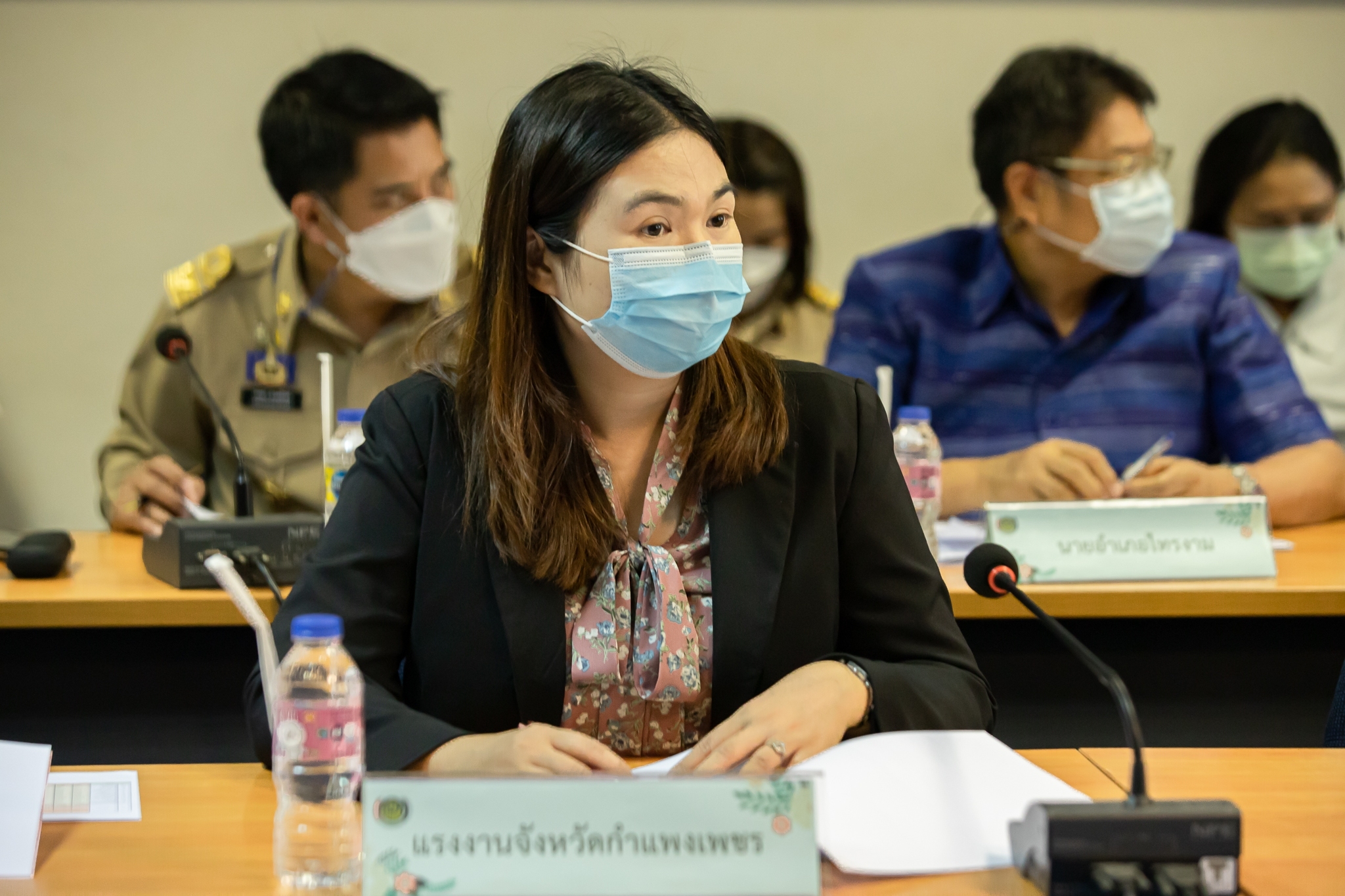 พช.กำแพงเพชร ประชุมคณะกรรมการบริหารศูนย์อำนวยการขจัดความยากจนและพัฒนาคนทุกช่วงวัยอย่างยั่งยืนตามหลักปรัชญาของเศรษฐกิจพอเพียงจังหวัดกำแพงเพชร