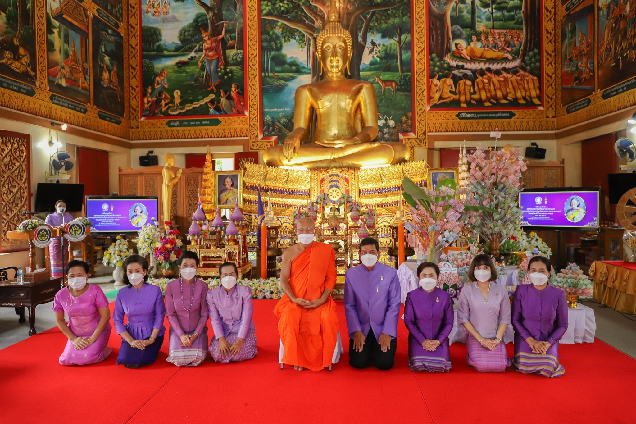 พช.กำแพงเพชร จัดพิธีทอดผ้าป่าสมทบกองทุนพัฒนาเด็กชนบทในพระราชูปถัมภ์สมเด็จพระเทพรัตนราชสุดาฯ สยามบรมราชกุมารี ประจำปี 2565