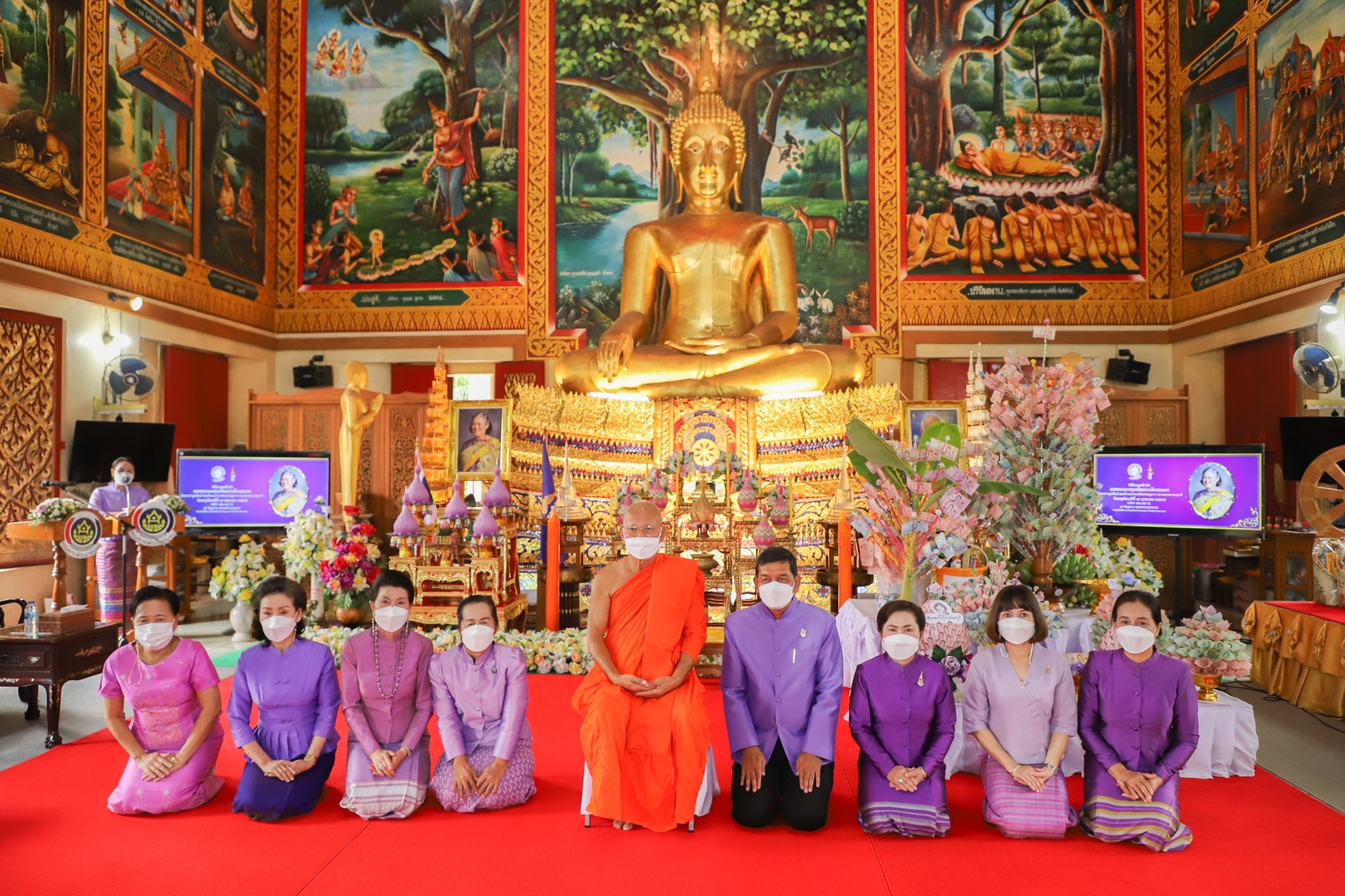 พช.กำแพงเพชร จัดพิธีทอดผ้าป่าสมทบกองทุนพัฒนาเด็กชนบทในพระราชูปถัมภ์สมเด็จพระเทพรัตนราชสุดาฯ สยามบรมราชกุมารี ประจำปี 2565