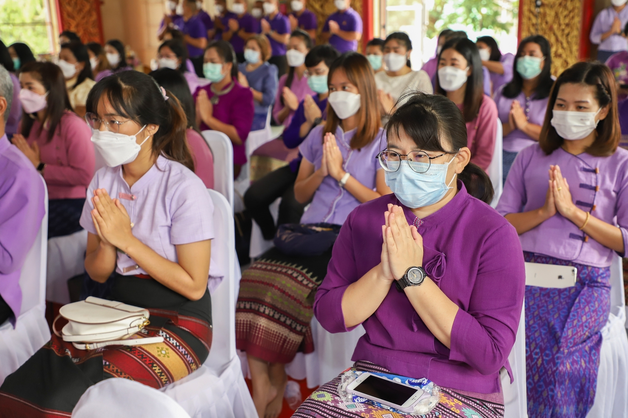 พช.กำแพงเพชร จัดพิธีทอดผ้าป่าสมทบกองทุนพัฒนาเด็กชนบทในพระราชูปถัมภ์สมเด็จพระเทพรัตนราชสุดาฯ สยามบรมราชกุมารี ประจำปี 2565