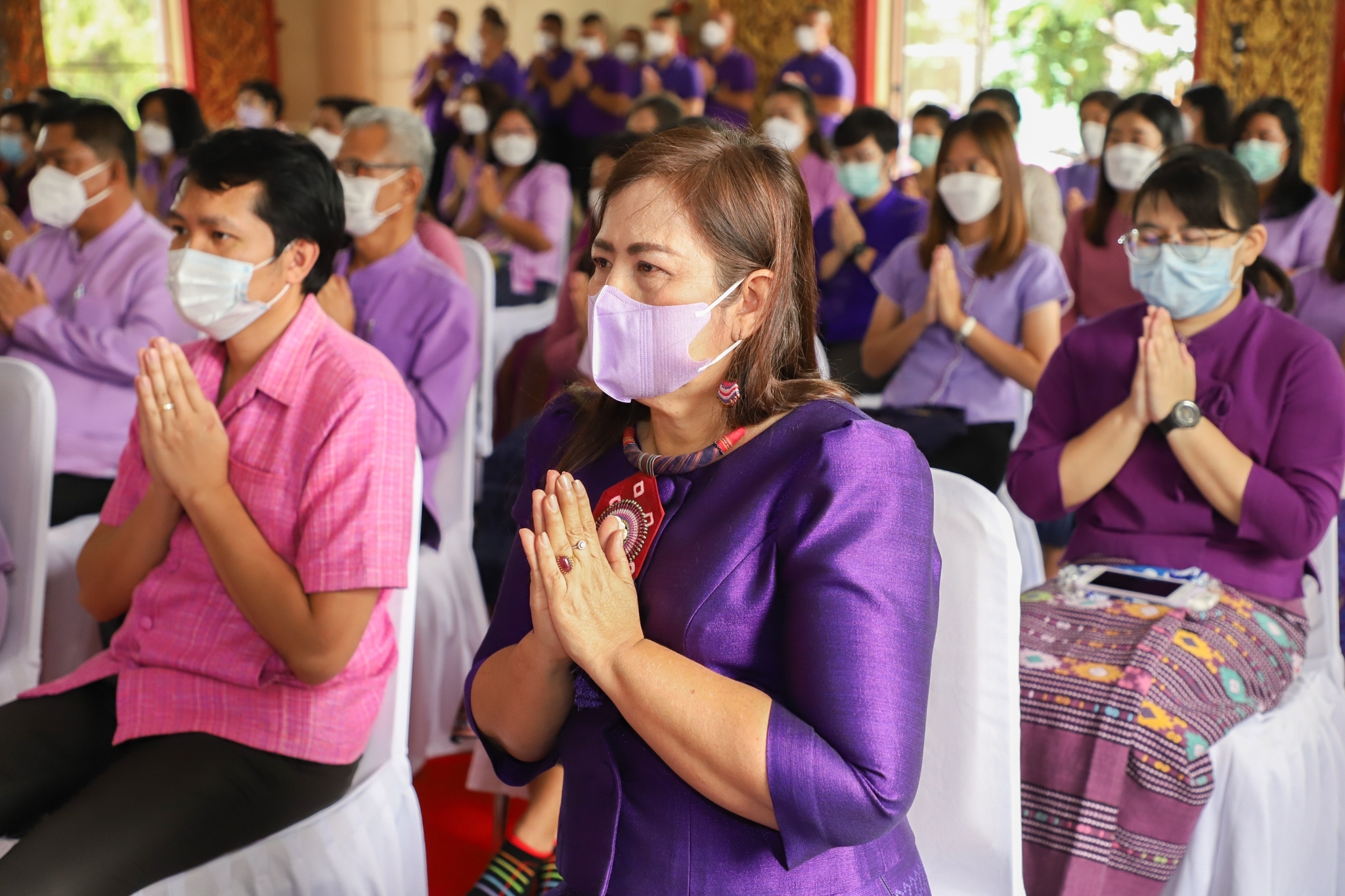 พช.กำแพงเพชร จัดพิธีทอดผ้าป่าสมทบกองทุนพัฒนาเด็กชนบทในพระราชูปถัมภ์สมเด็จพระเทพรัตนราชสุดาฯ สยามบรมราชกุมารี ประจำปี 2565