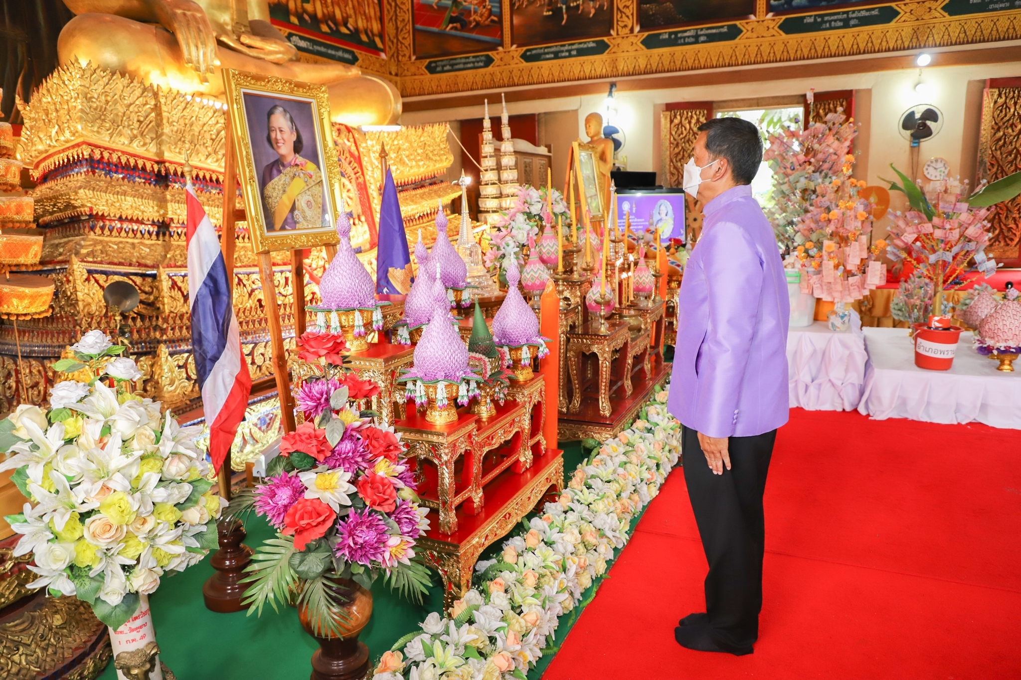 พช.กำแพงเพชร จัดพิธีทอดผ้าป่าสมทบกองทุนพัฒนาเด็กชนบทในพระราชูปถัมภ์สมเด็จพระเทพรัตนราชสุดาฯ สยามบรมราชกุมารี ประจำปี 2565