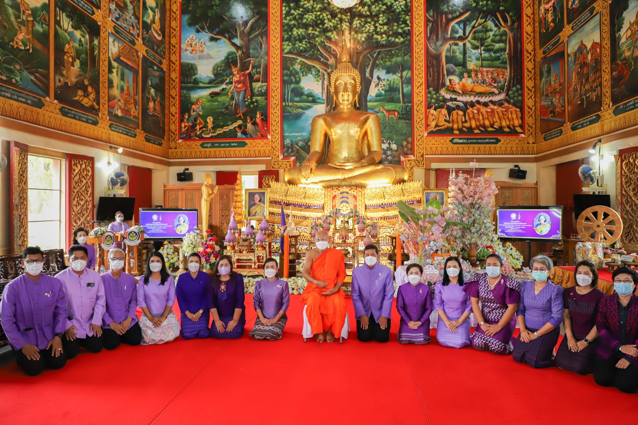 พช.กำแพงเพชร จัดพิธีทอดผ้าป่าสมทบกองทุนพัฒนาเด็กชนบทในพระราชูปถัมภ์สมเด็จพระเทพรัตนราชสุดาฯ สยามบรมราชกุมารี ประจำปี 2565