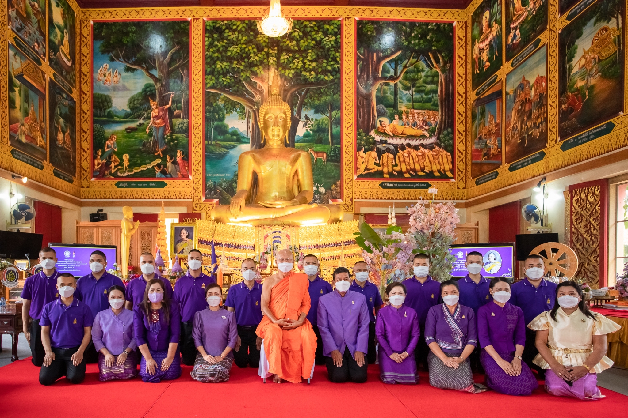 พช.กำแพงเพชร จัดพิธีทอดผ้าป่าสมทบกองทุนพัฒนาเด็กชนบทในพระราชูปถัมภ์สมเด็จพระเทพรัตนราชสุดาฯ สยามบรมราชกุมารี ประจำปี 2565