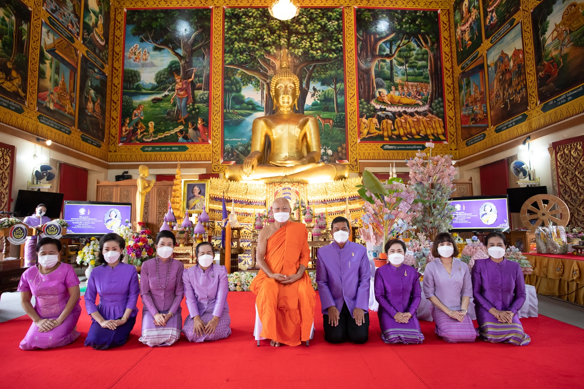 พช.กำแพงเพชร จัดพิธีทอดผ้าป่าสมทบกองทุนพัฒนาเด็กชนบทในพระราชูปถัมภ์สมเด็จพระเทพรัตนราชสุดาฯ สยามบรมราชกุมารี ประจำปี 2565