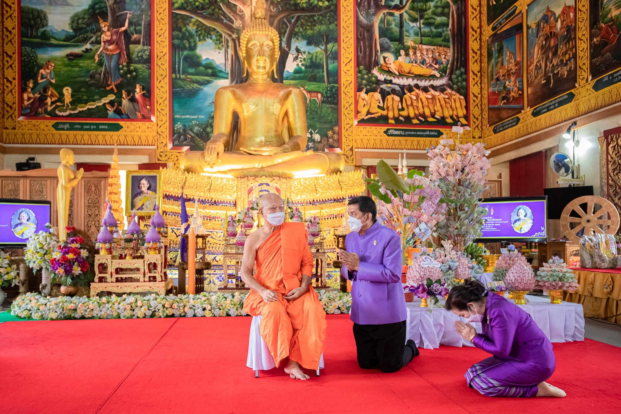 พช.กำแพงเพชร จัดพิธีทอดผ้าป่าสมทบกองทุนพัฒนาเด็กชนบทในพระราชูปถัมภ์สมเด็จพระเทพรัตนราชสุดาฯ สยามบรมราชกุมารี ประจำปี 2565