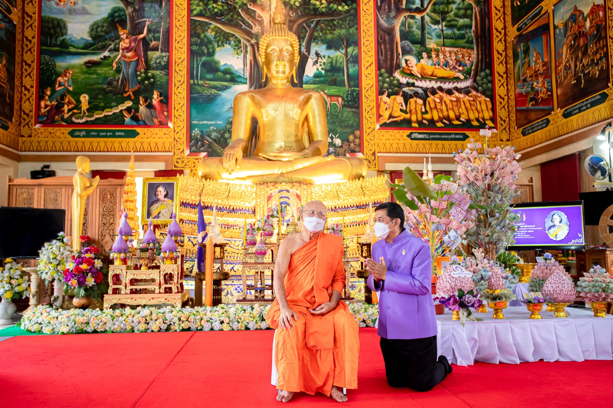 พช.กำแพงเพชร จัดพิธีทอดผ้าป่าสมทบกองทุนพัฒนาเด็กชนบทในพระราชูปถัมภ์สมเด็จพระเทพรัตนราชสุดาฯ สยามบรมราชกุมารี ประจำปี 2565