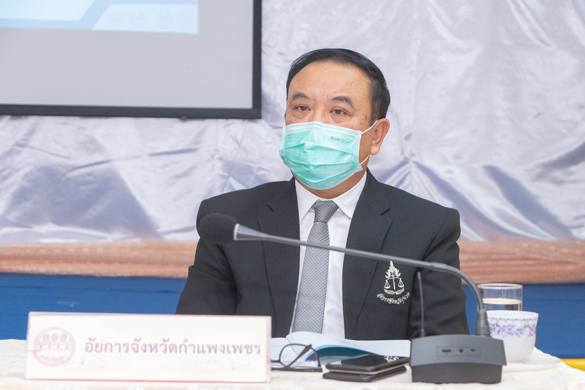 พช.กำแพงเพชร ร่วมประชุมคณะกรรมการศูนย์อำนวยการป้องกันและปราบปรามยาเสพติด จังหวัดกำแพงเพชร (ศอ.ปส.จ.กพ.) ครั้งที่ 4/2565