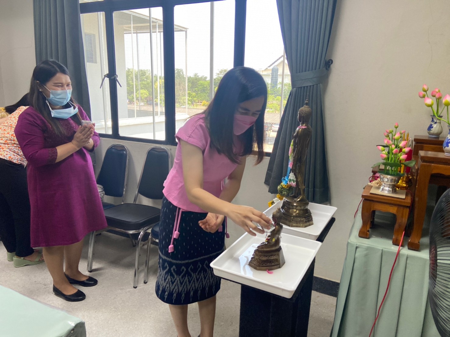 พช.กำแพงเพชร ร่วมกิจกรรมเนื่องในเทศกาลสงกรานต์ ประจำปี 2565 จังหวัดกำแพงเพชร