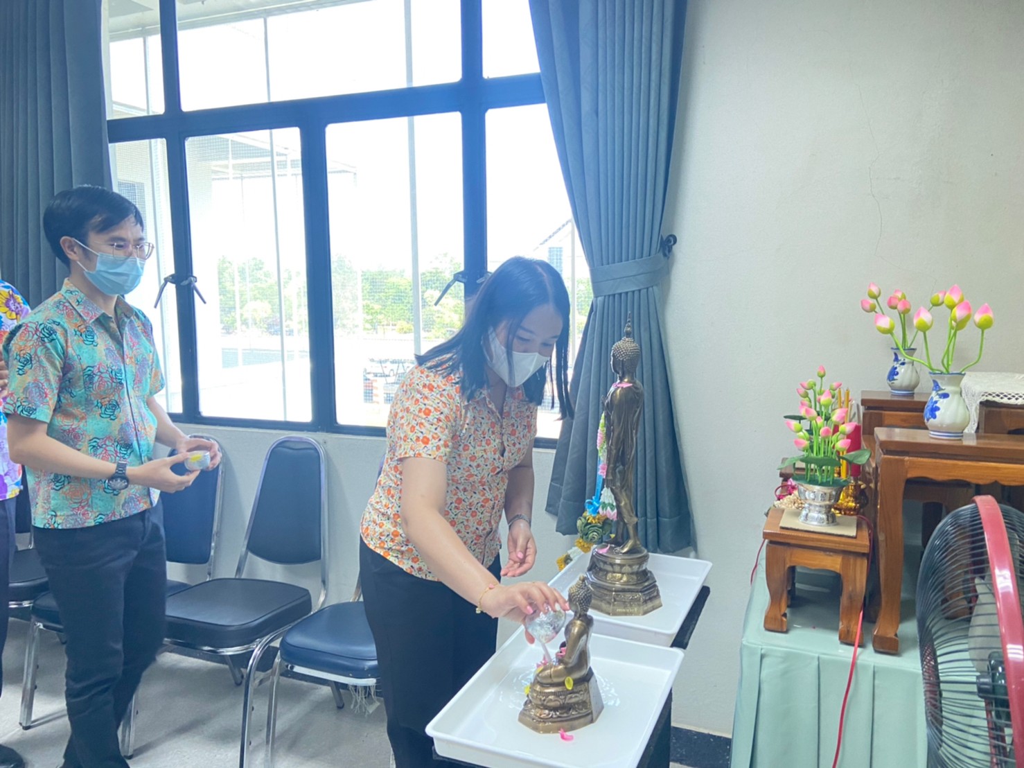 พช.กำแพงเพชร ร่วมกิจกรรมเนื่องในเทศกาลสงกรานต์ ประจำปี 2565 จังหวัดกำแพงเพชร