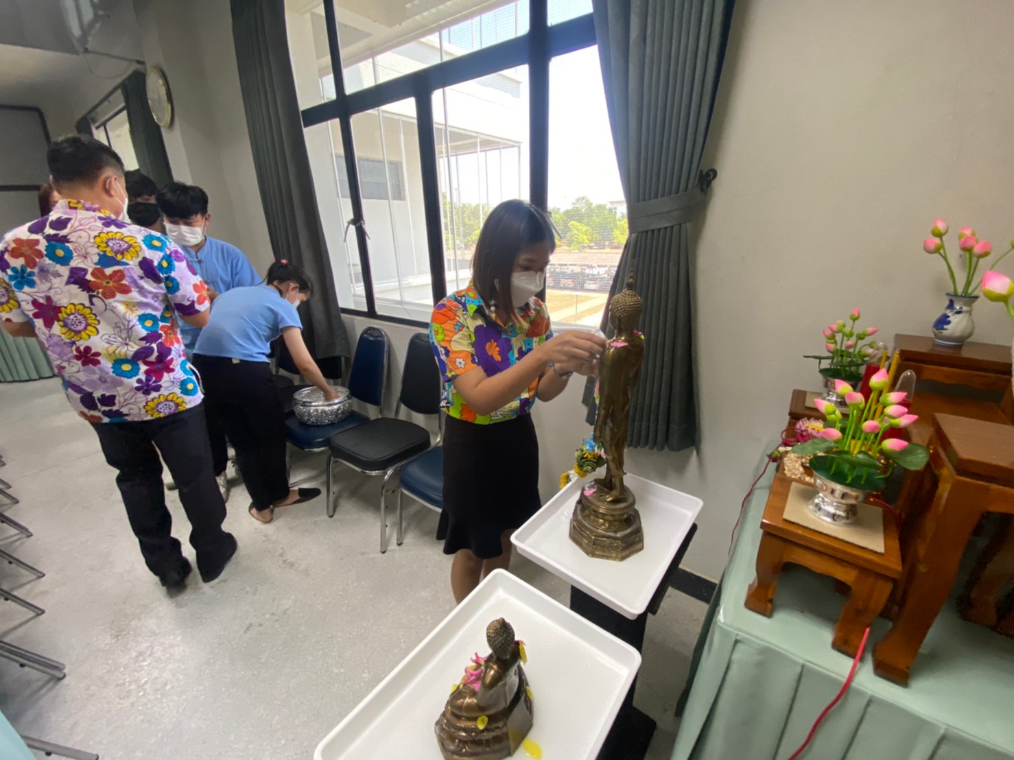 พช.กำแพงเพชร ร่วมกิจกรรมเนื่องในเทศกาลสงกรานต์ ประจำปี 2565 จังหวัดกำแพงเพชร